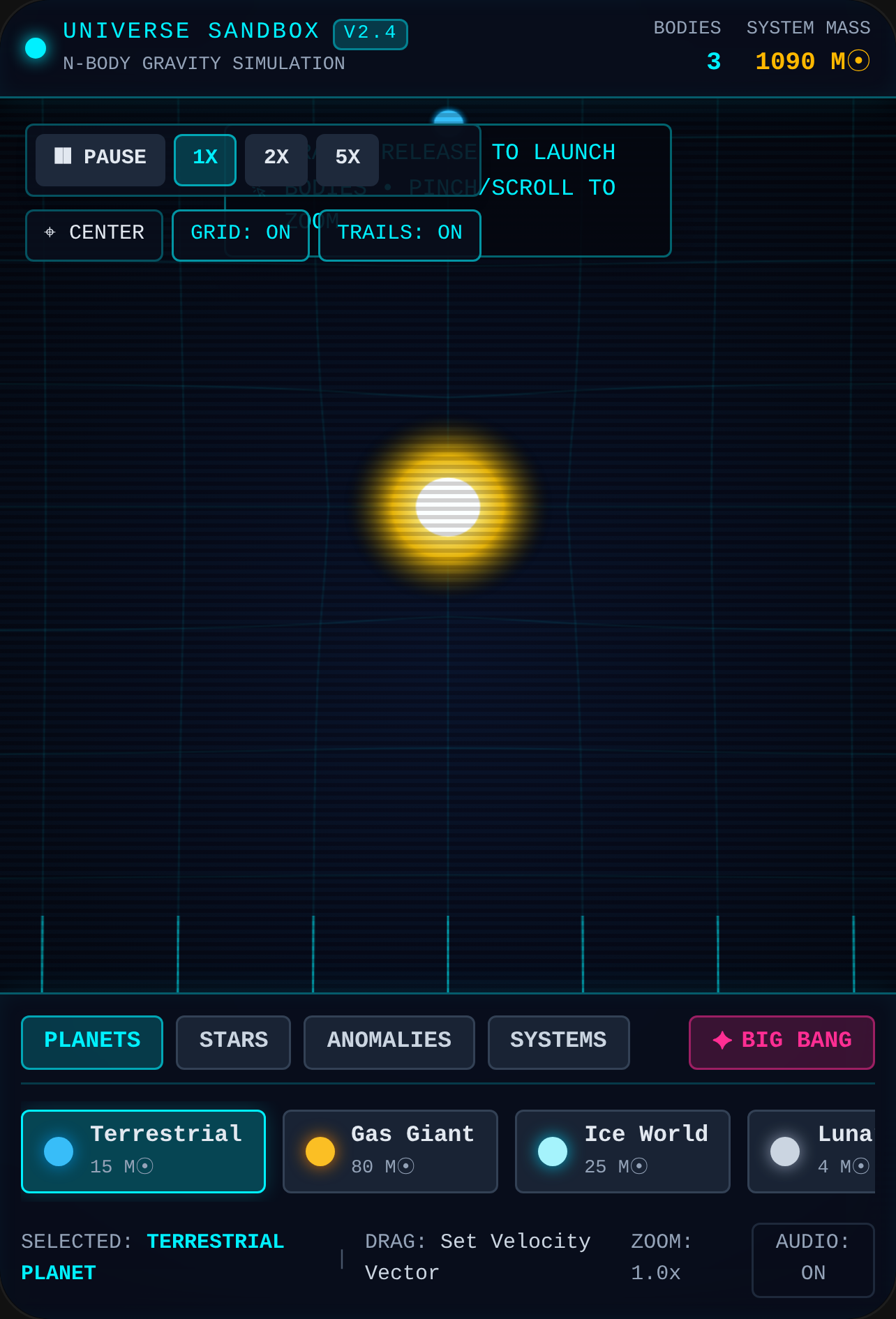 Cosmic Sandbox — Universal Gravity Simulator cover