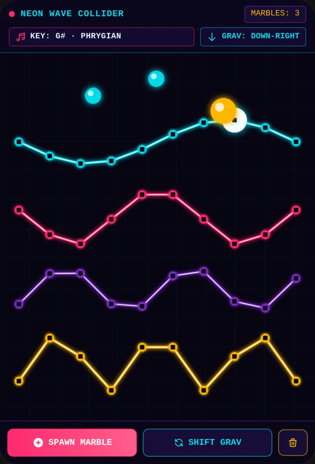 Neon Wave Collider cover