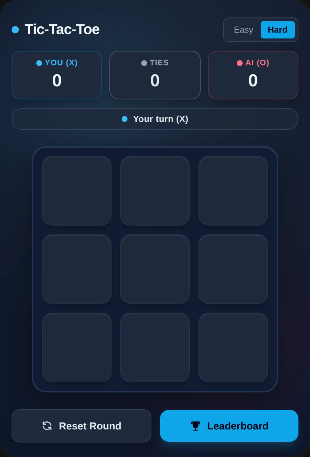Neon Tic Tac Toe cover