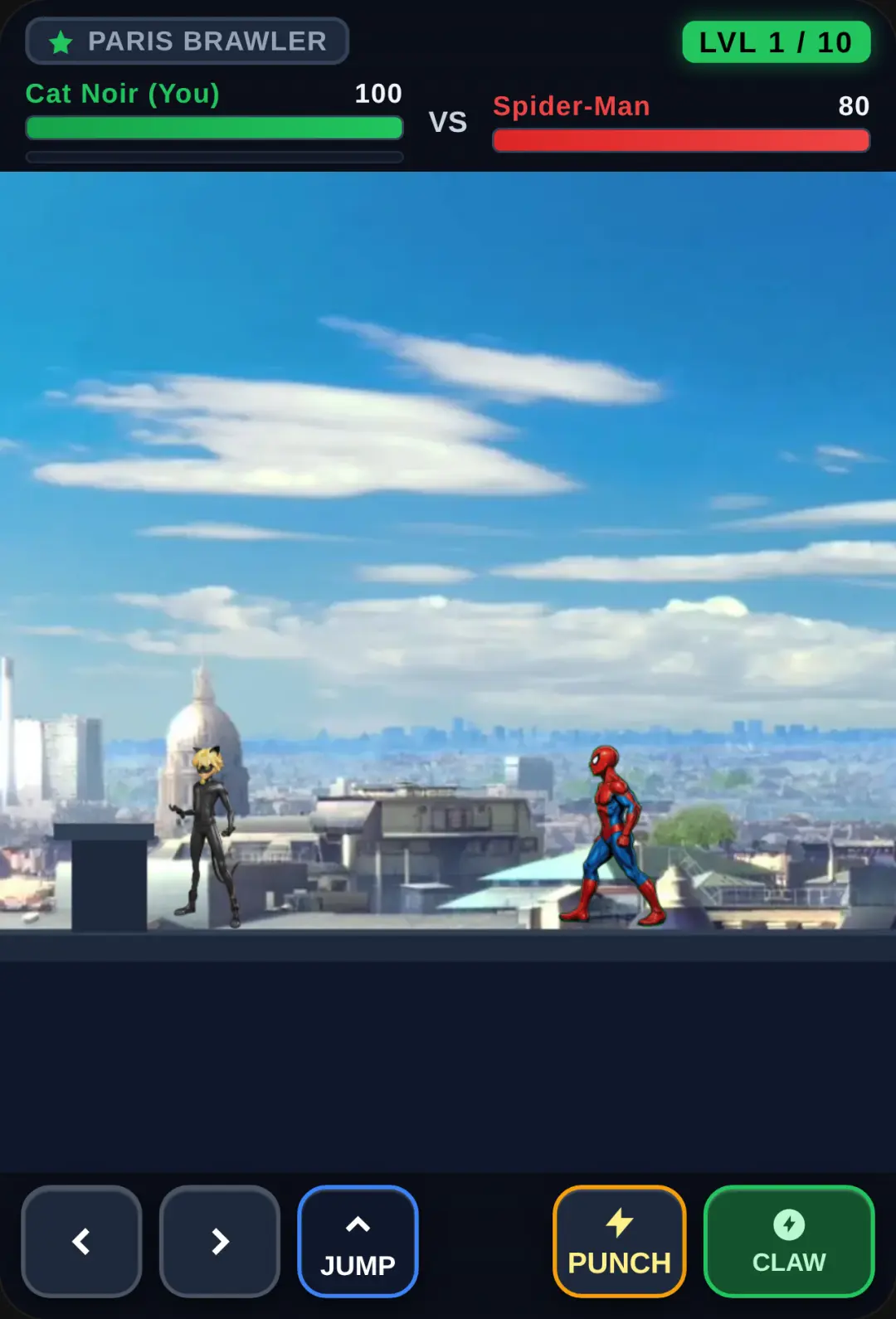 Cat Noir: Paris Rooftop Brawler cover