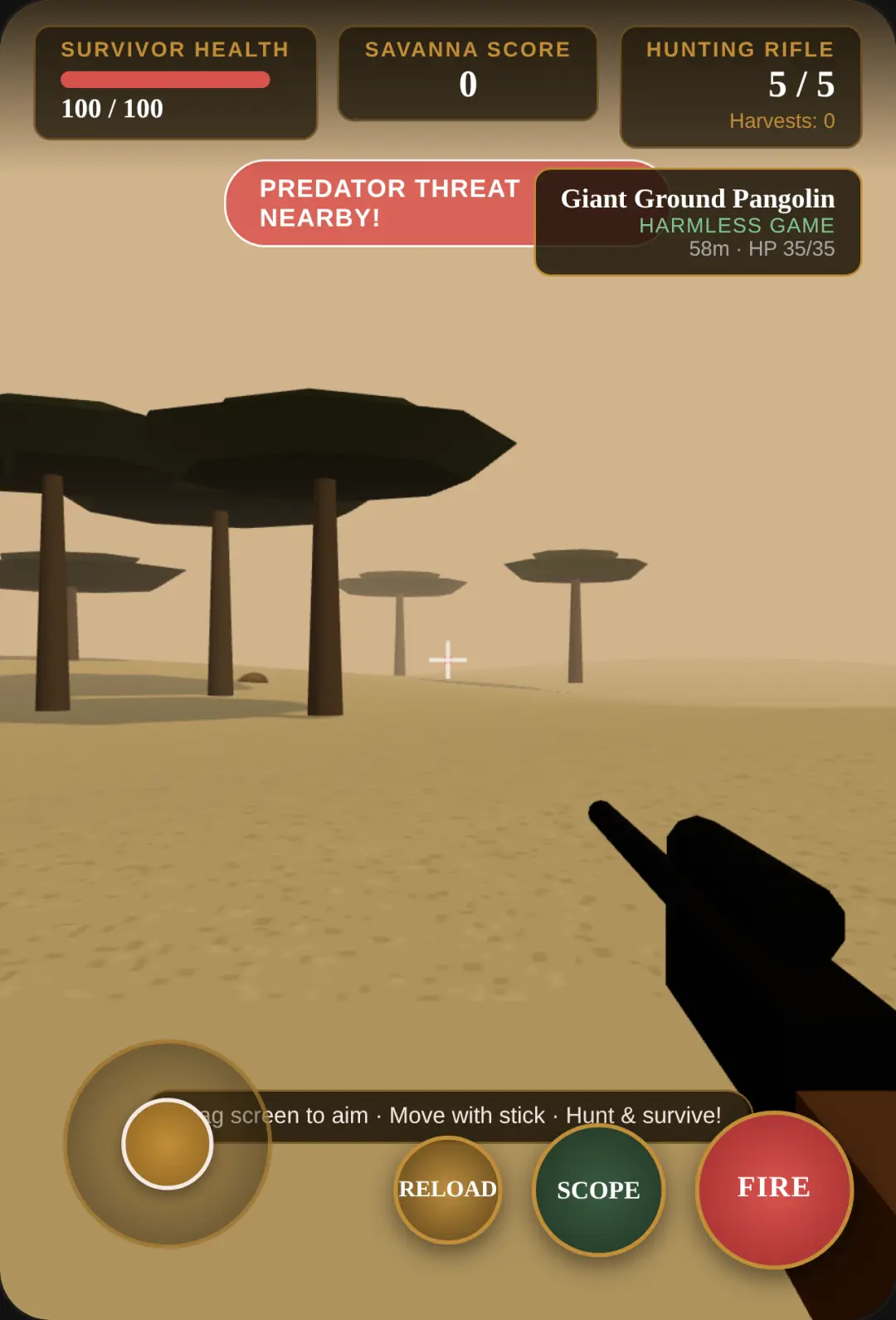 Savanna Hunting cover