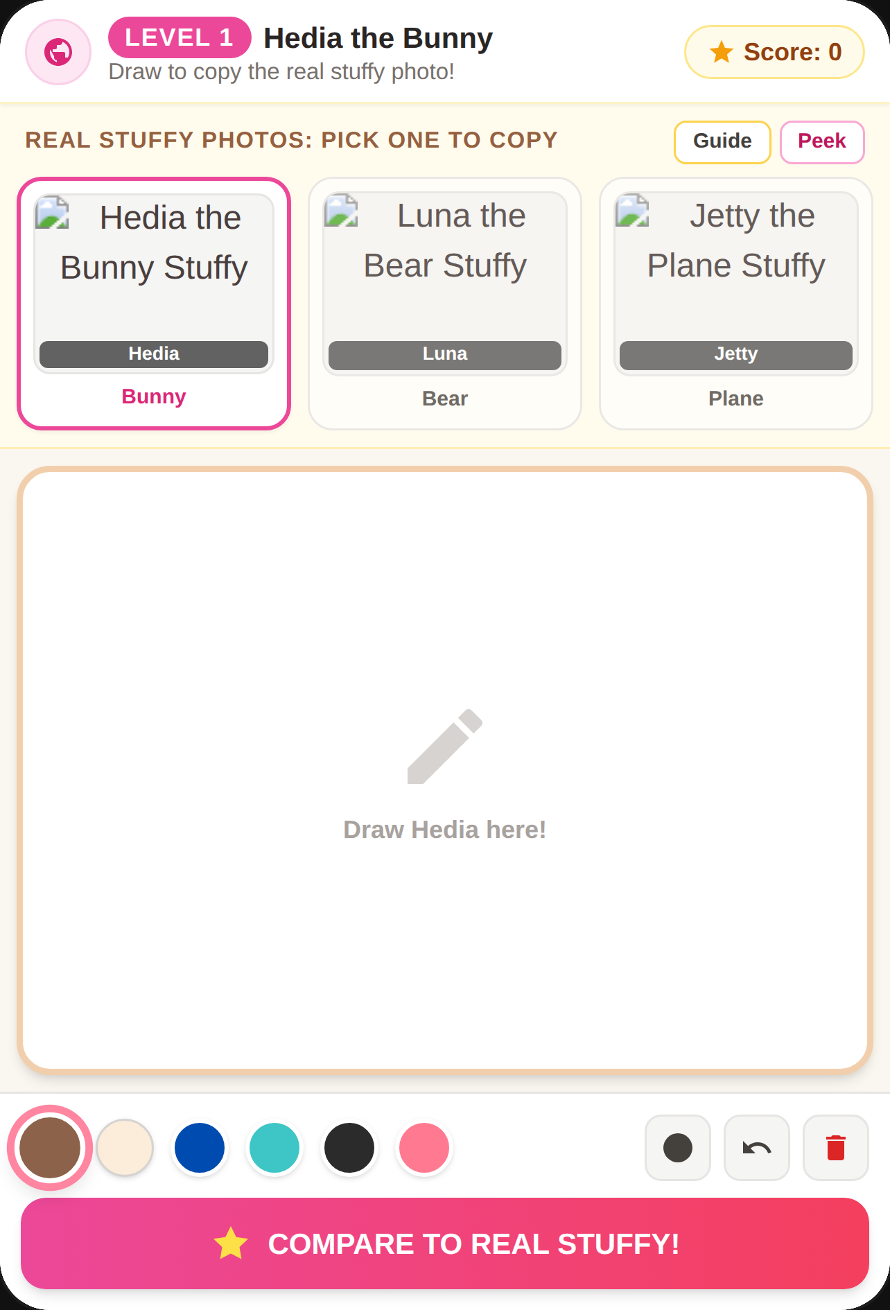 Stuffy Sketch: Copy & Compare cover
