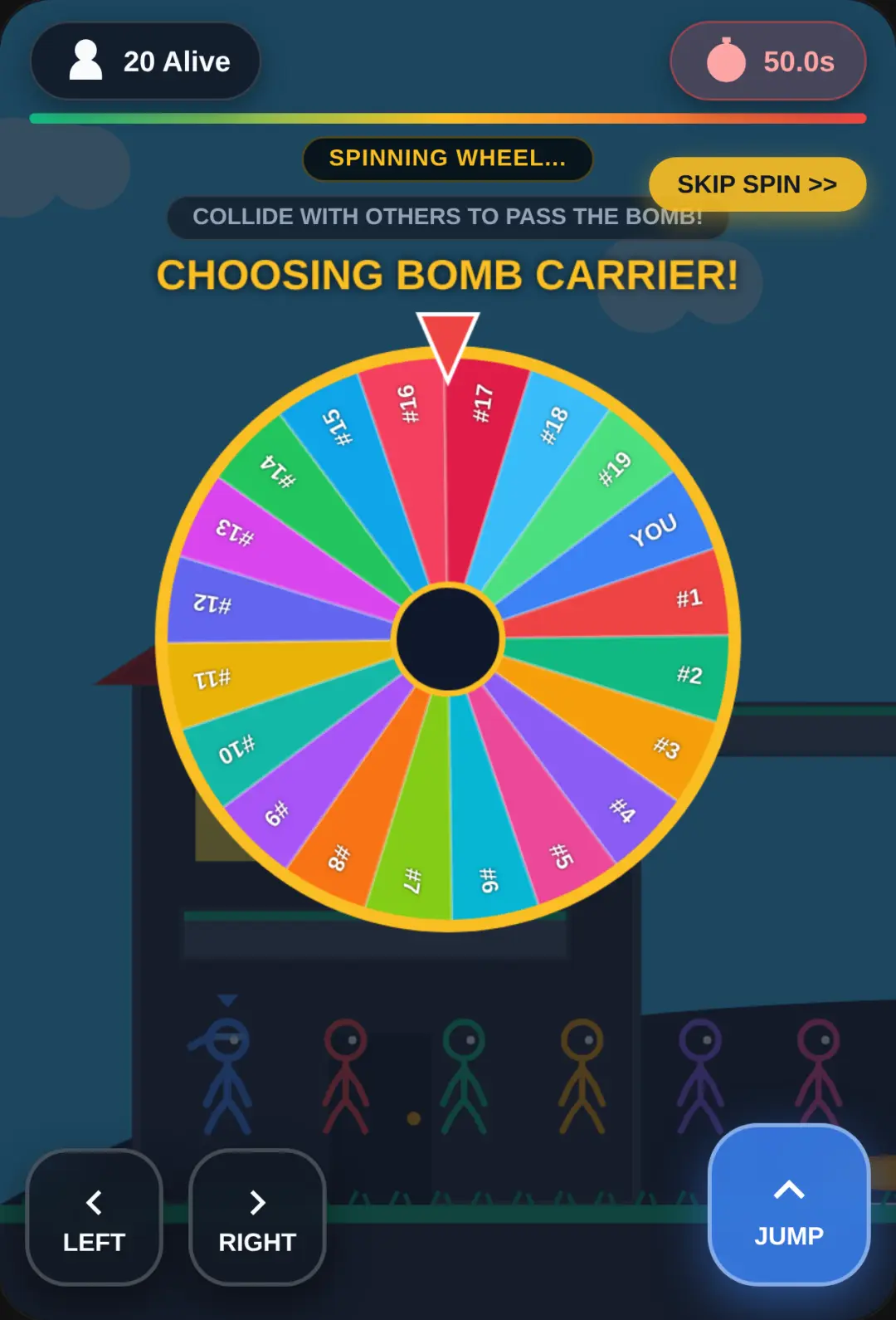 Stickman Bomb Round 2D cover