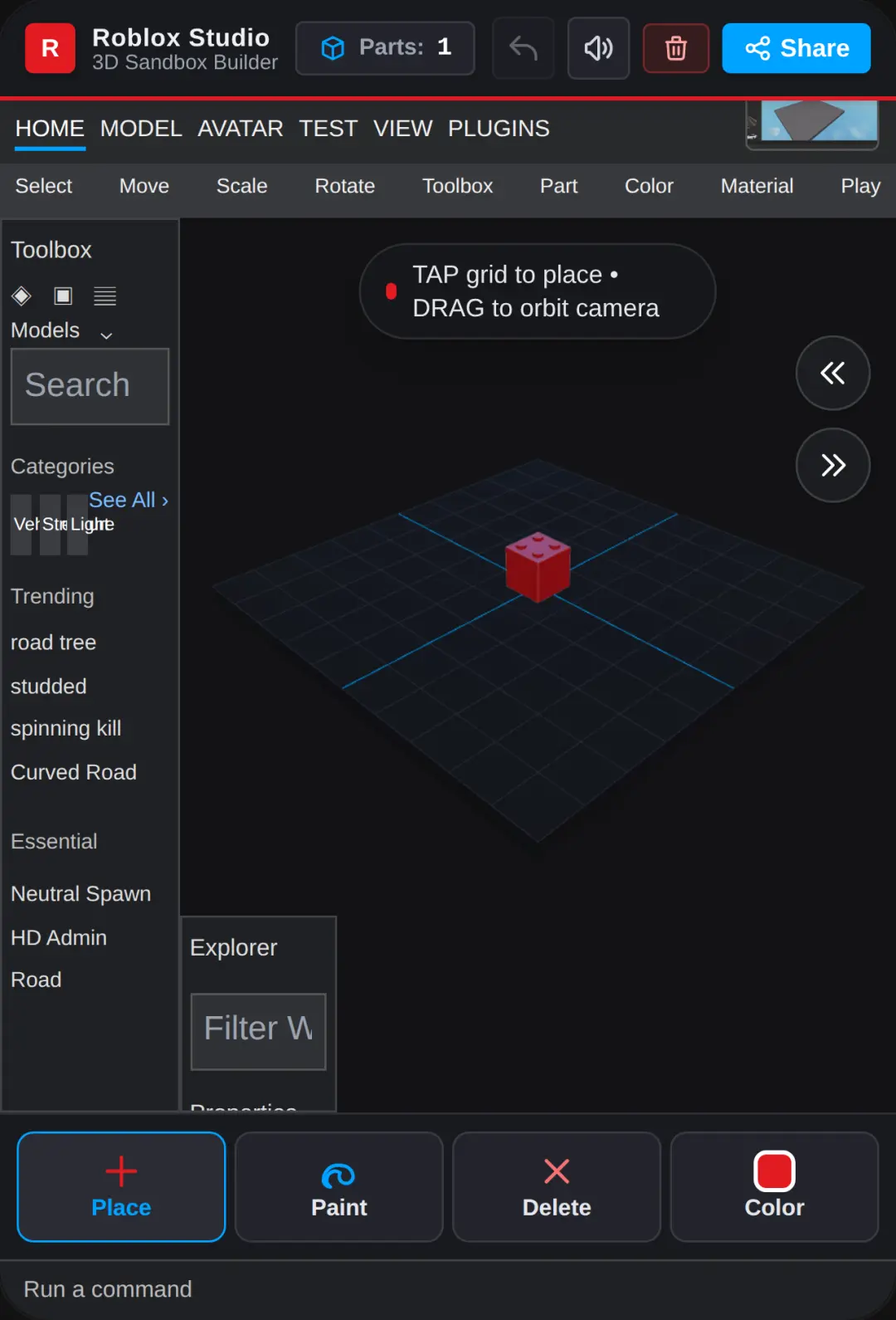 Roblox studio cover