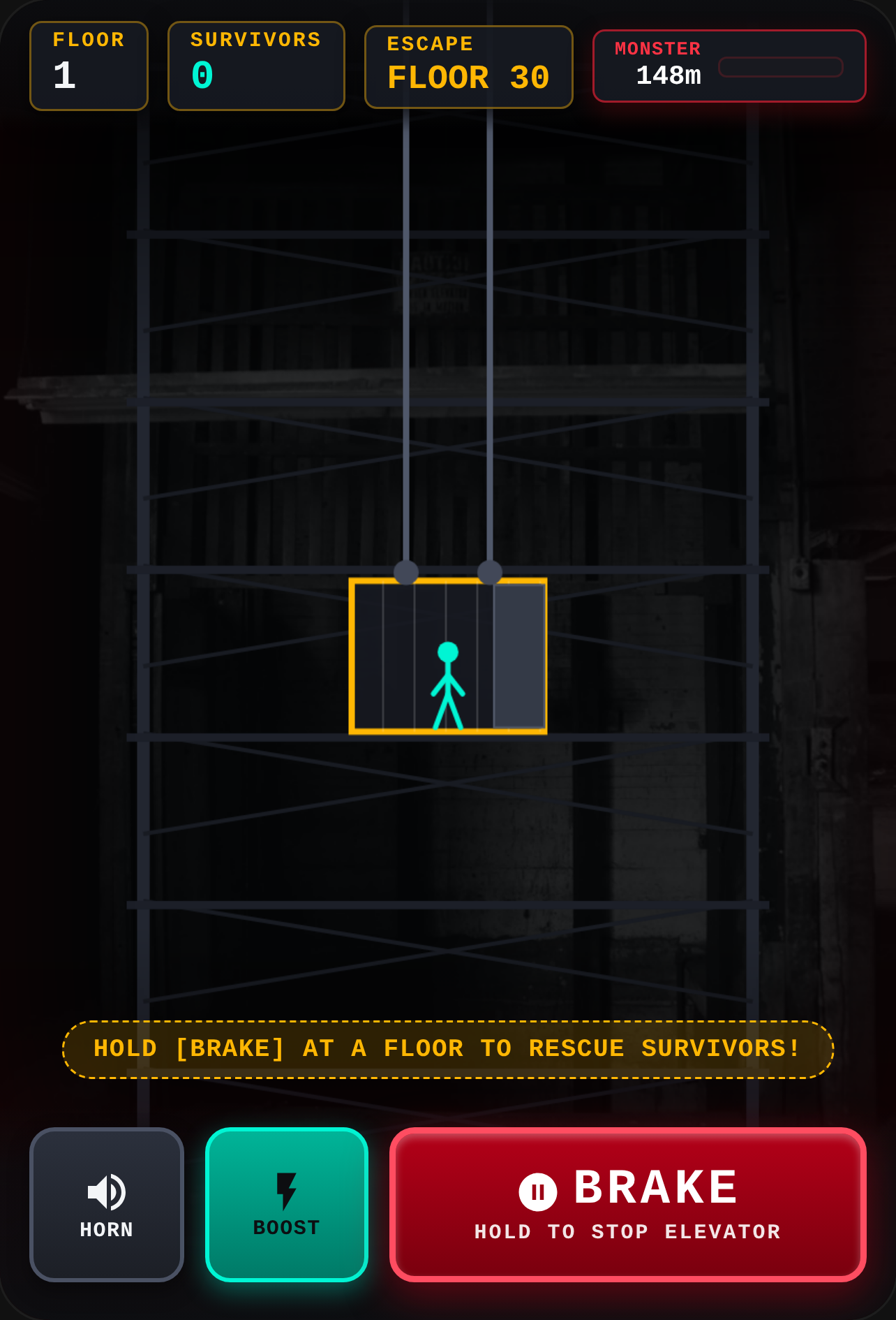 Elevator Escape - Monster Nightmare
