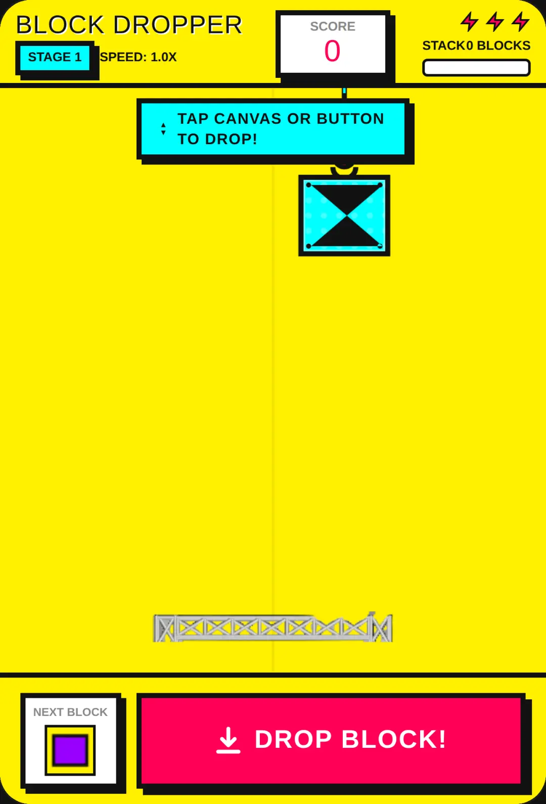 BLOCK DROPPER - POP ART STACKER cover