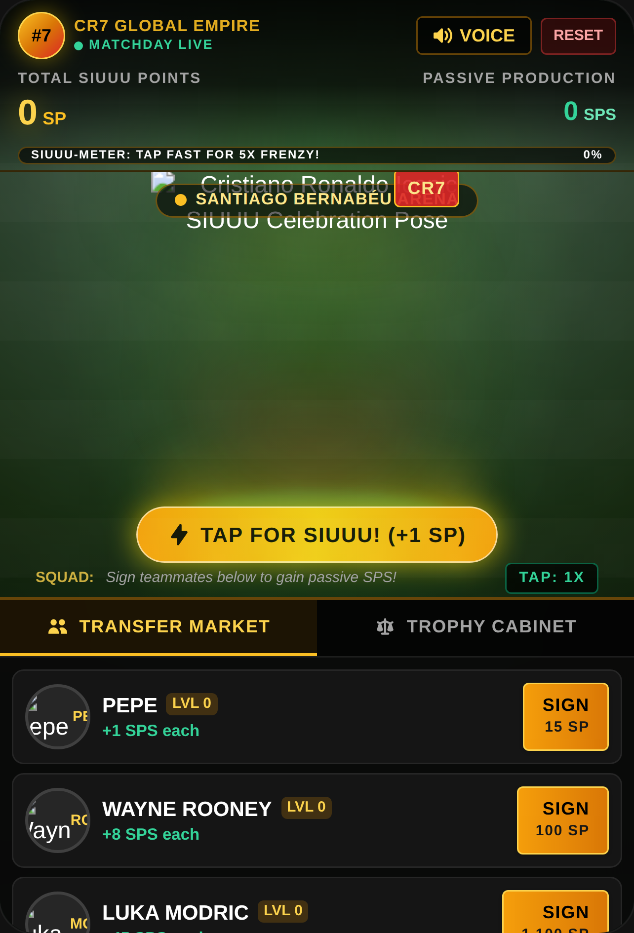 CR7 Clicker: Siuuu Empire cover