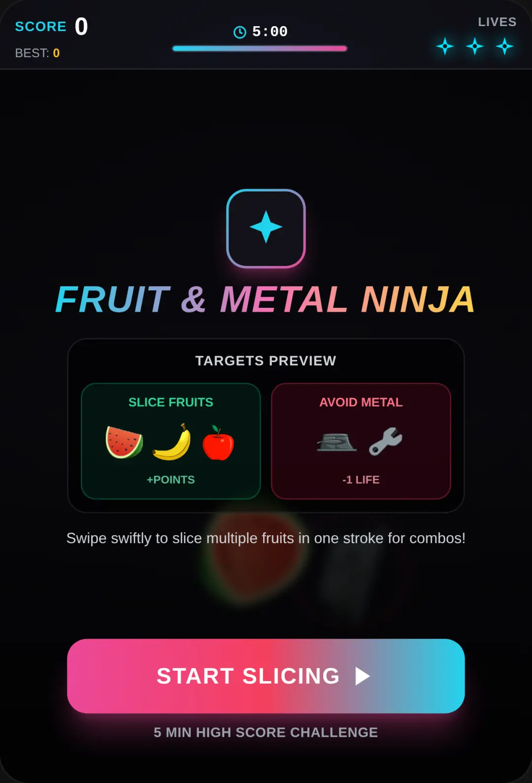 Fruit & Metal Ninja cover
