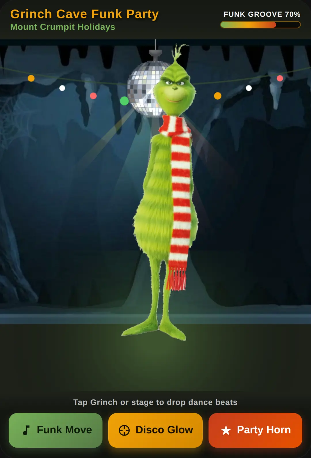 Grinch Funk Holiday Party cover