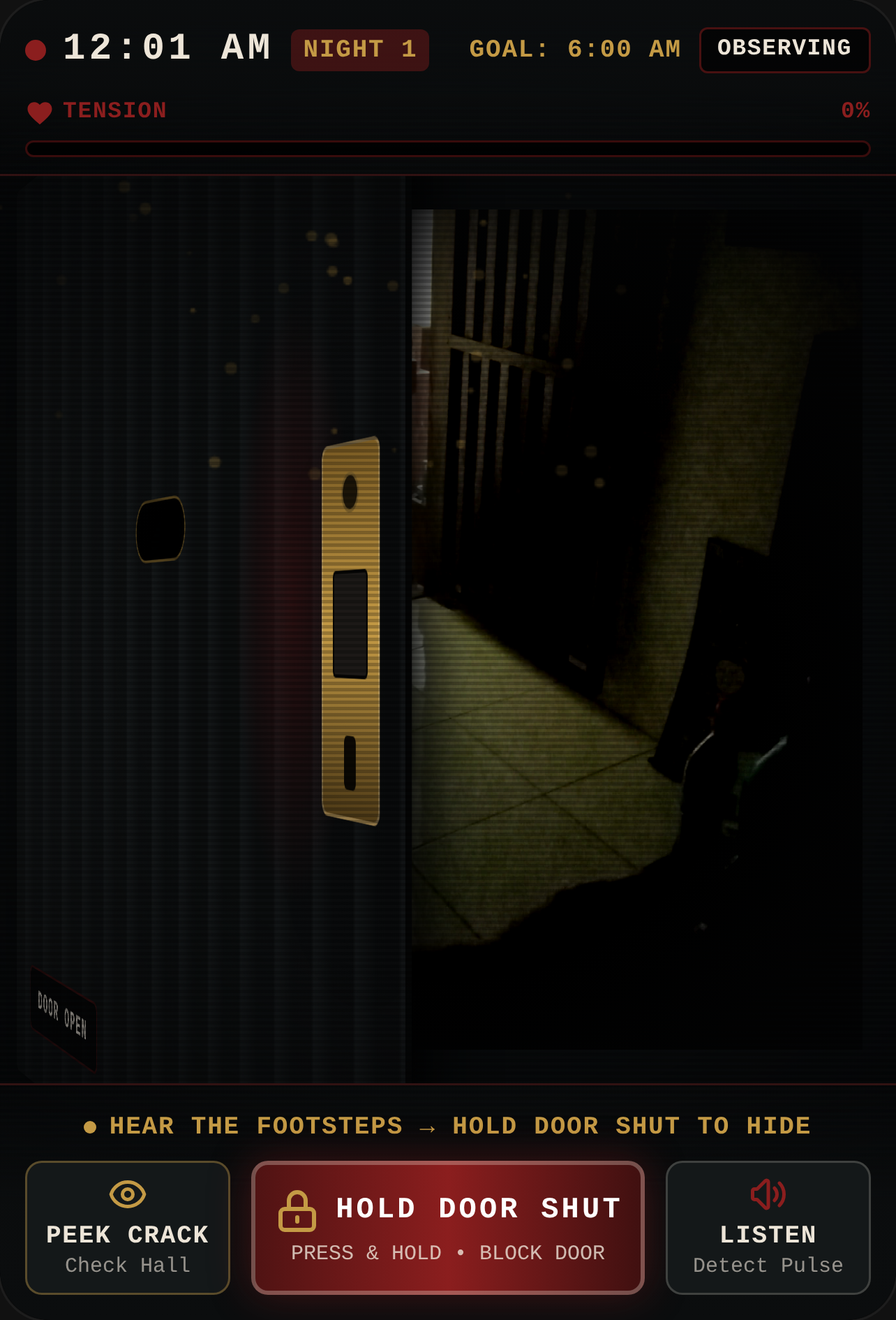 Close The Door - Survival Horror cover