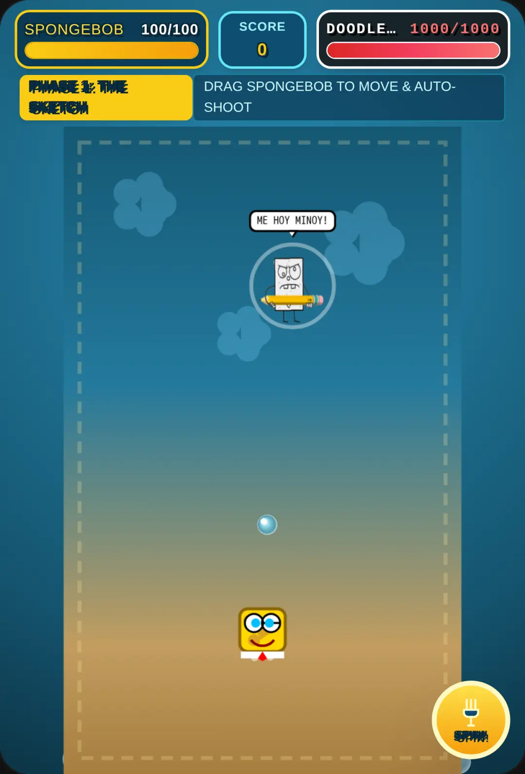 SpongeBob vs DoodleBob - volume one cover