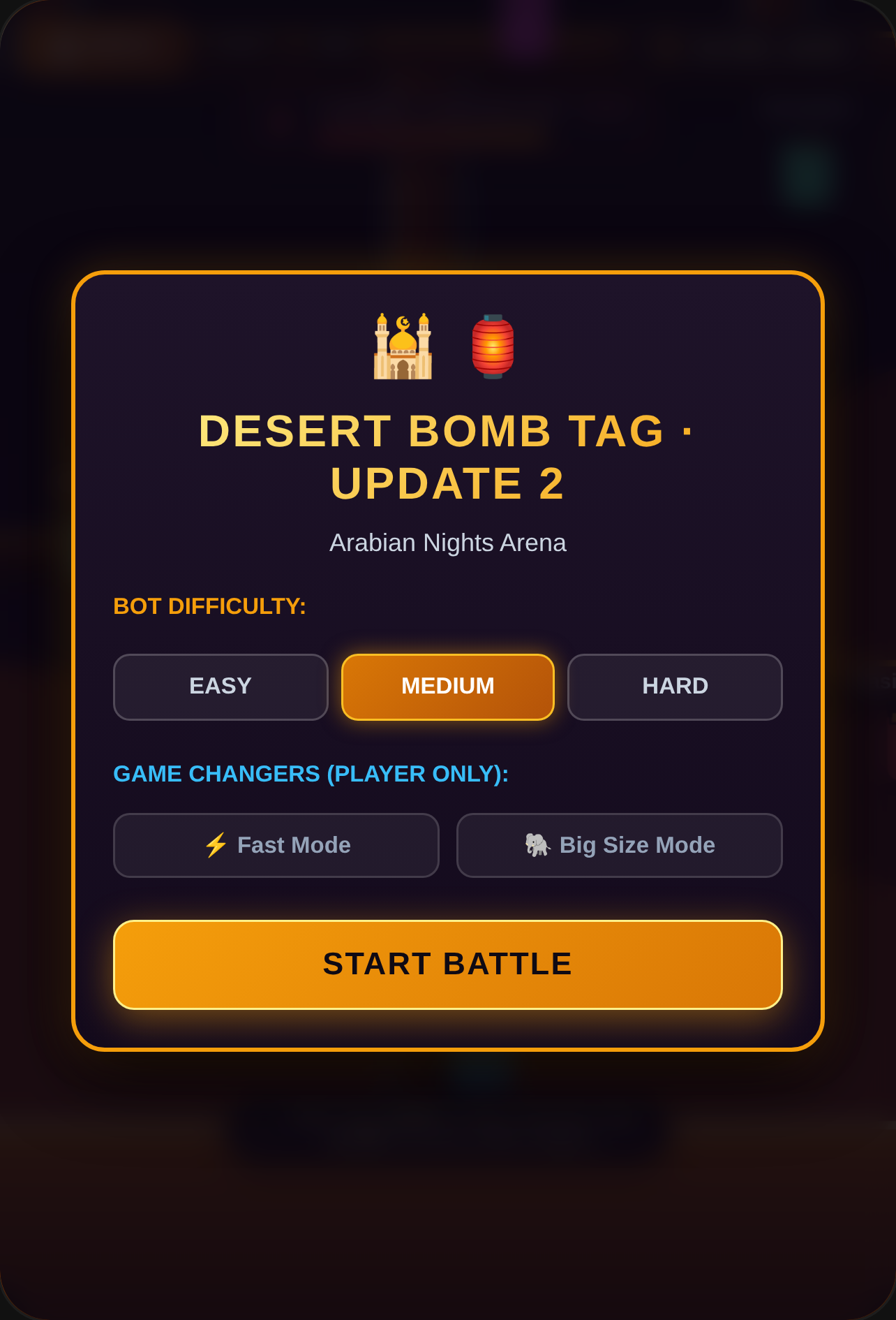 Desert Bomb Tag - Arabian Nights Edition cover