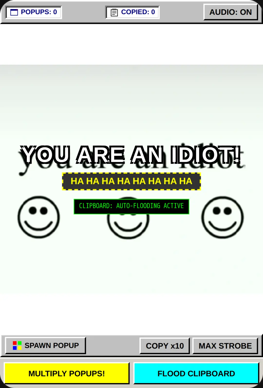 Youareanidiot.cc cover