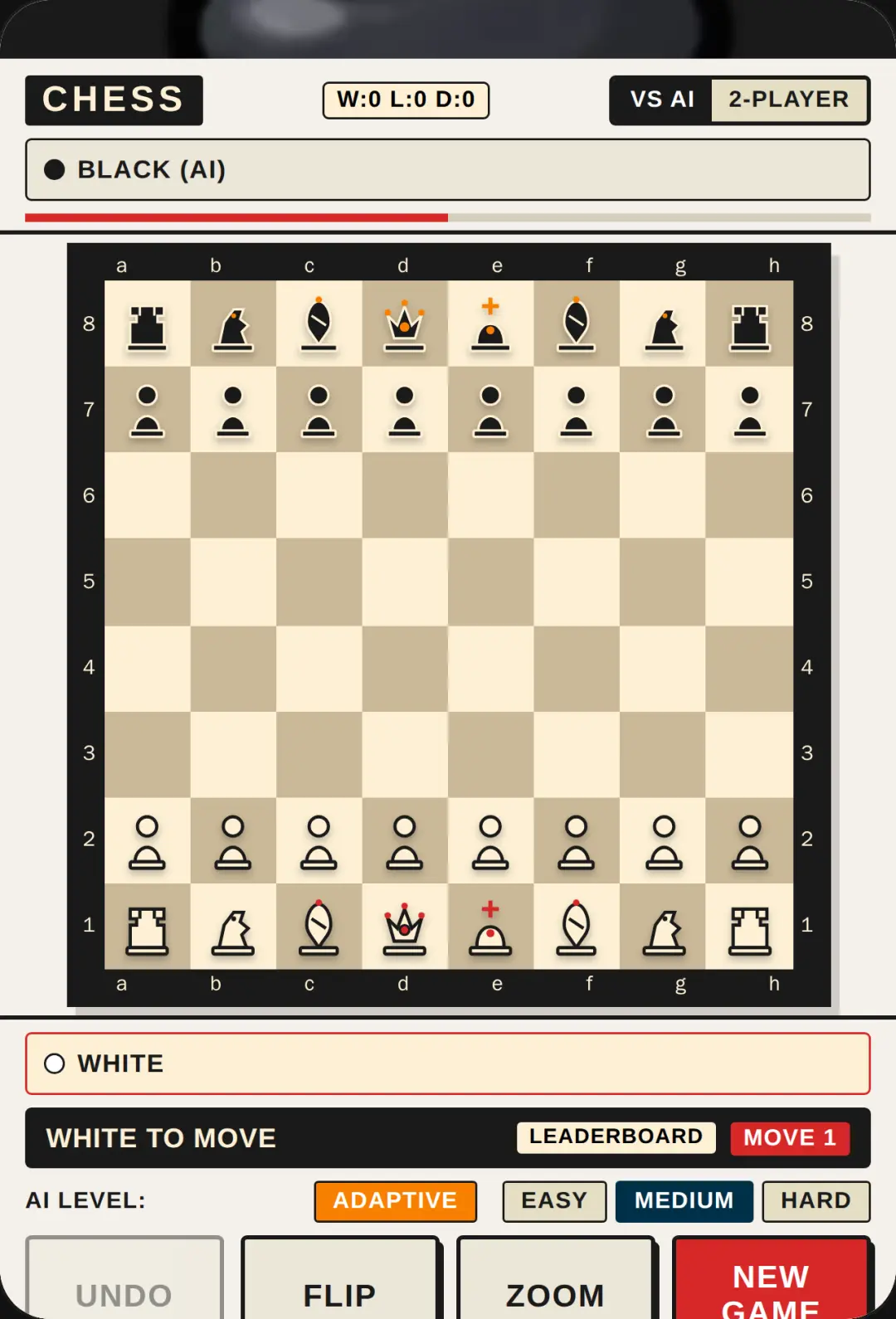 Bauhaus Modern Chess cover