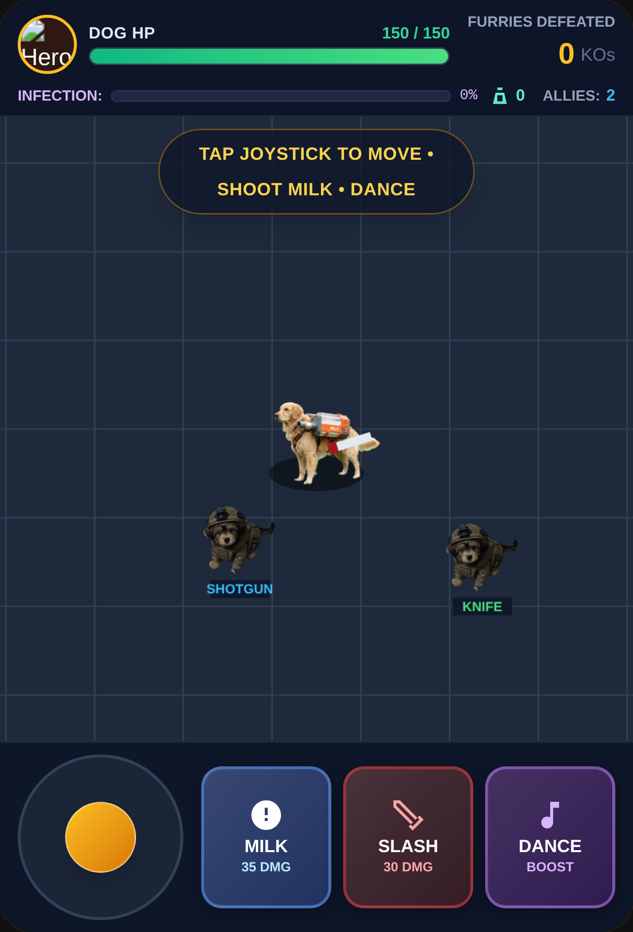Milk Launcher Dog vs Furries cover