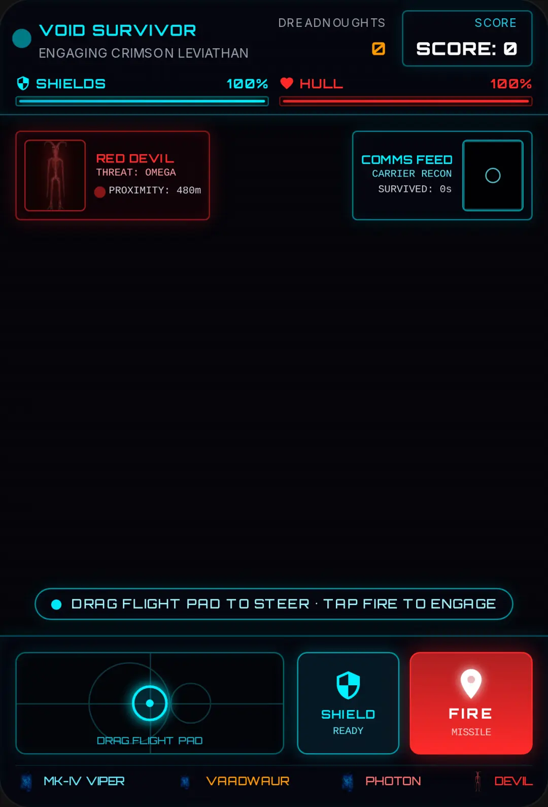 Void Survivor: Red Devil cover