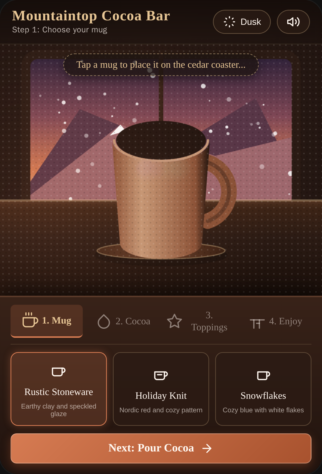 Mountaintop Hot Cocoa Bar cover