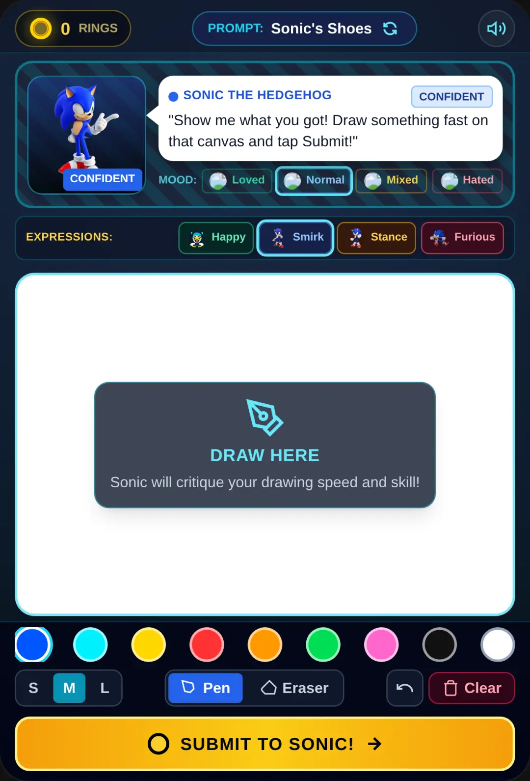 Sonic Reacts to Drawings cover
