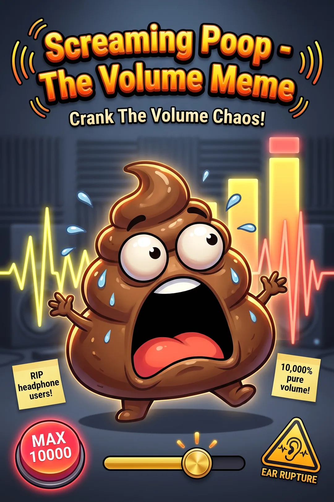 Screaming Poop - The Volume Meme