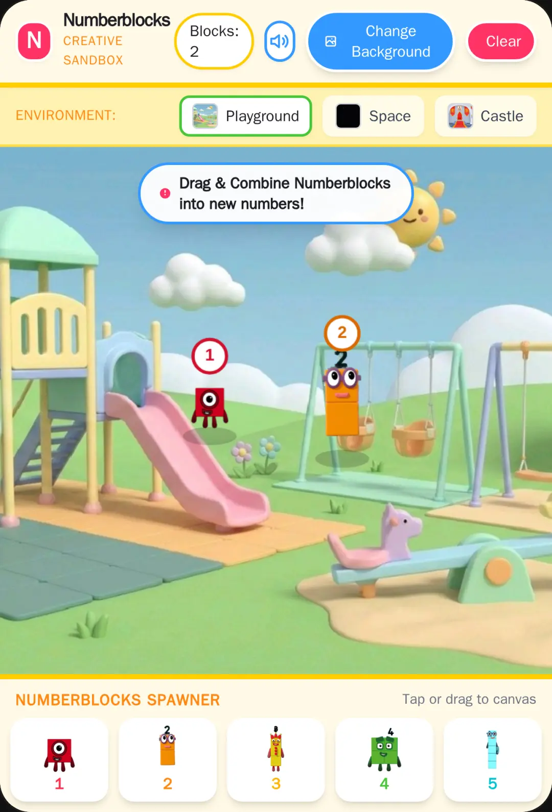 Numberblocks Sandbox cover