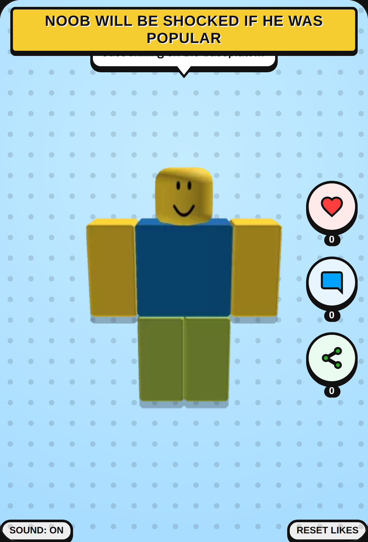 NOOB WILL BE SHOCKED IF HE WAS POPULAR cover