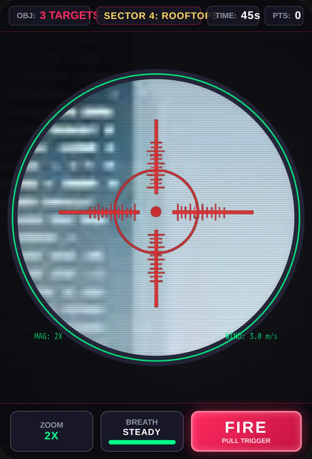 Neon Noir: City Sniper cover