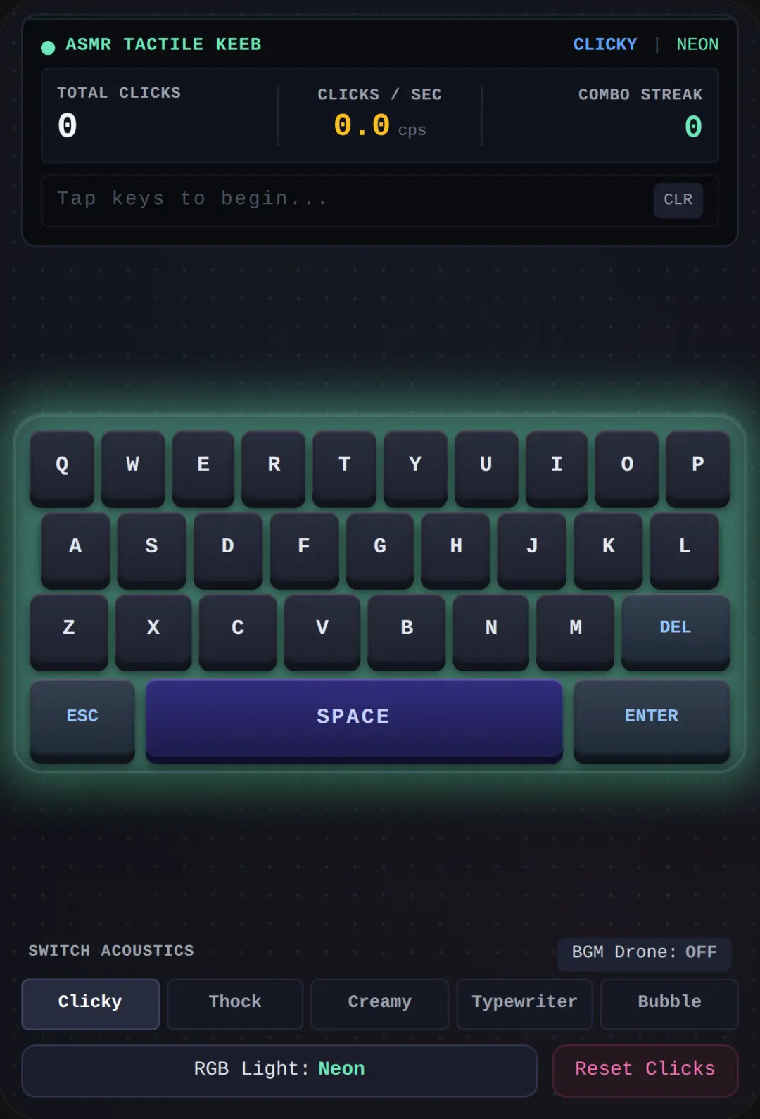 Mechanical Keyboard ASMR Simulator cover