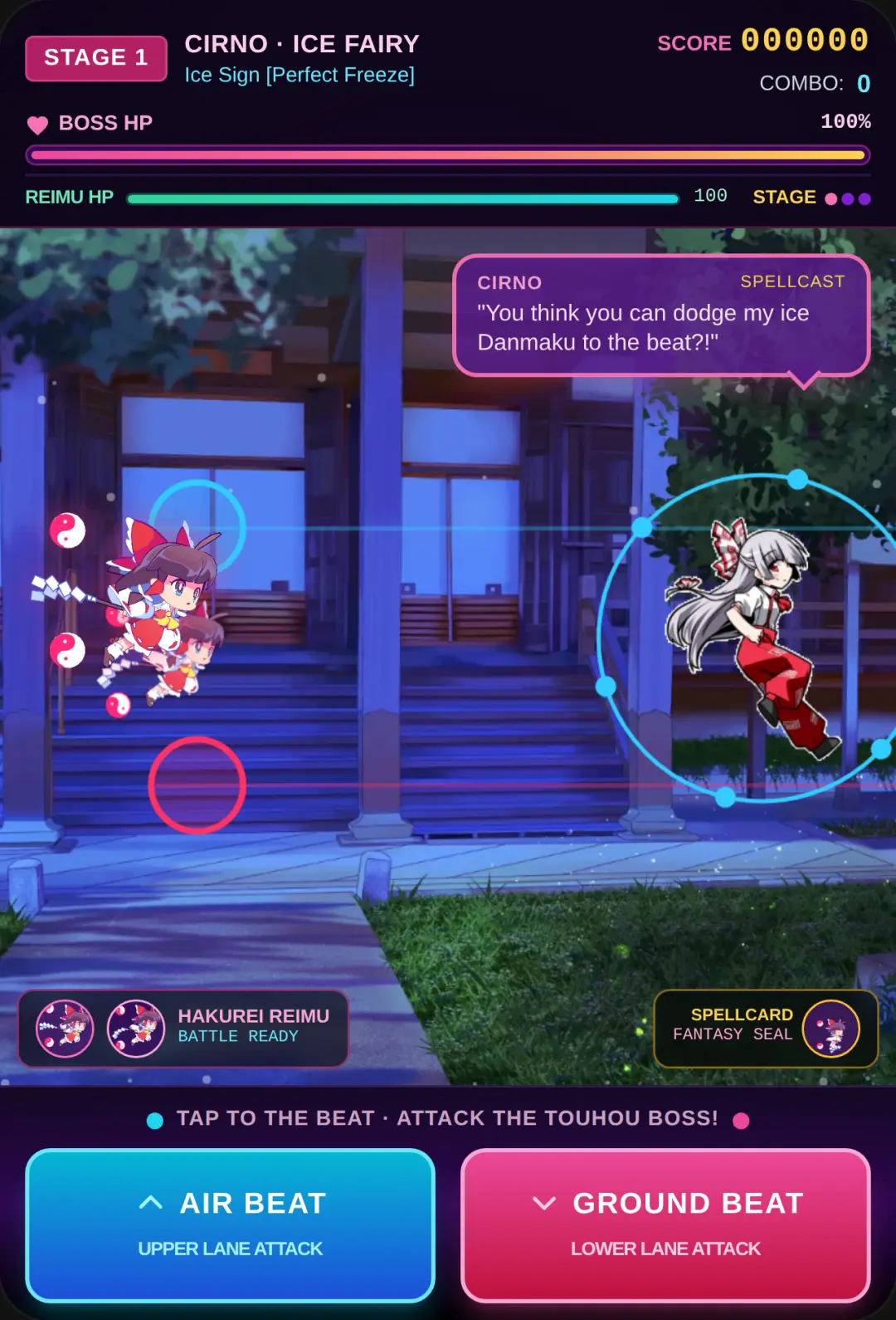 Muse Dash: Hakurei Shrine Maiden Beat cover