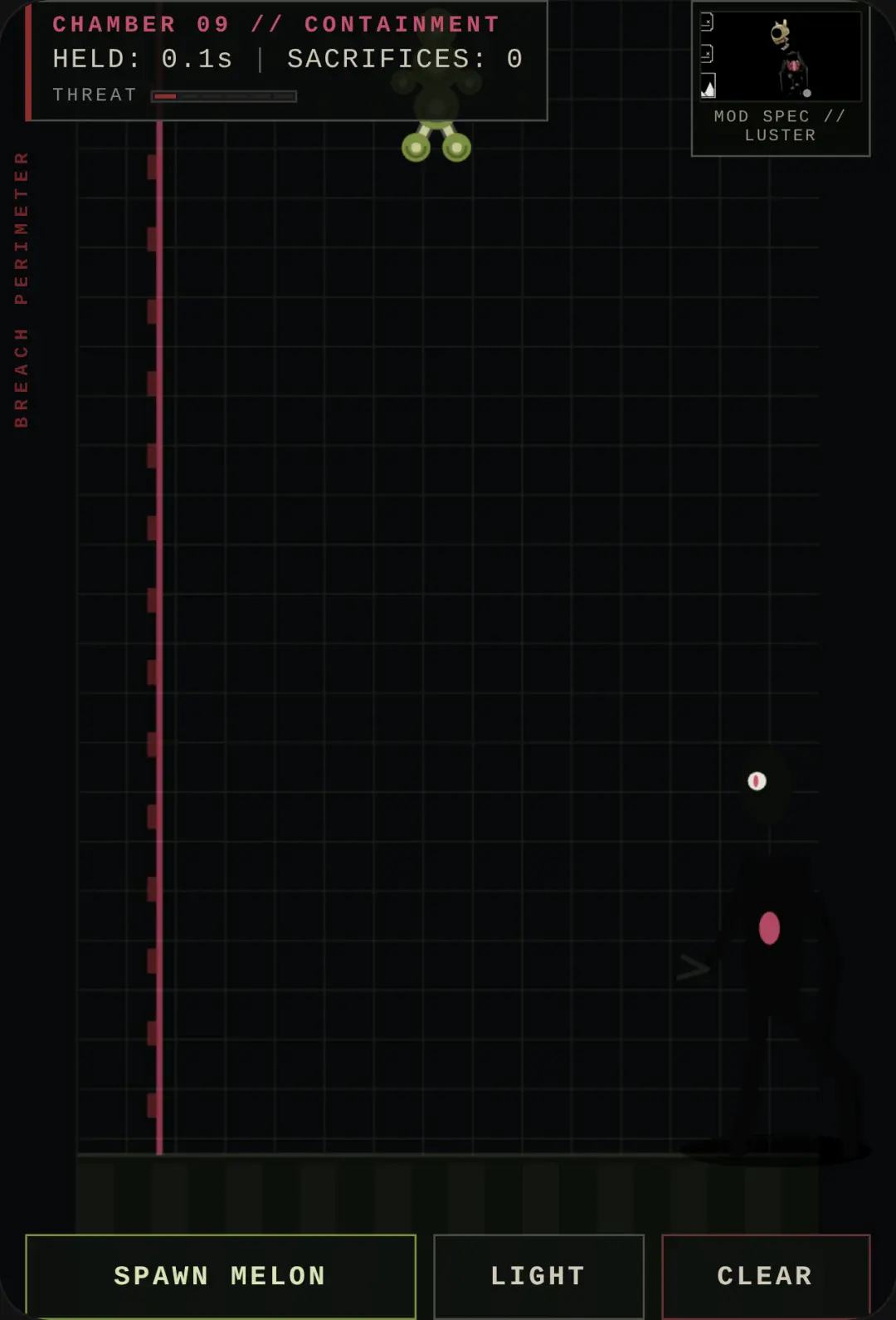 Luster Stalker Containment cover