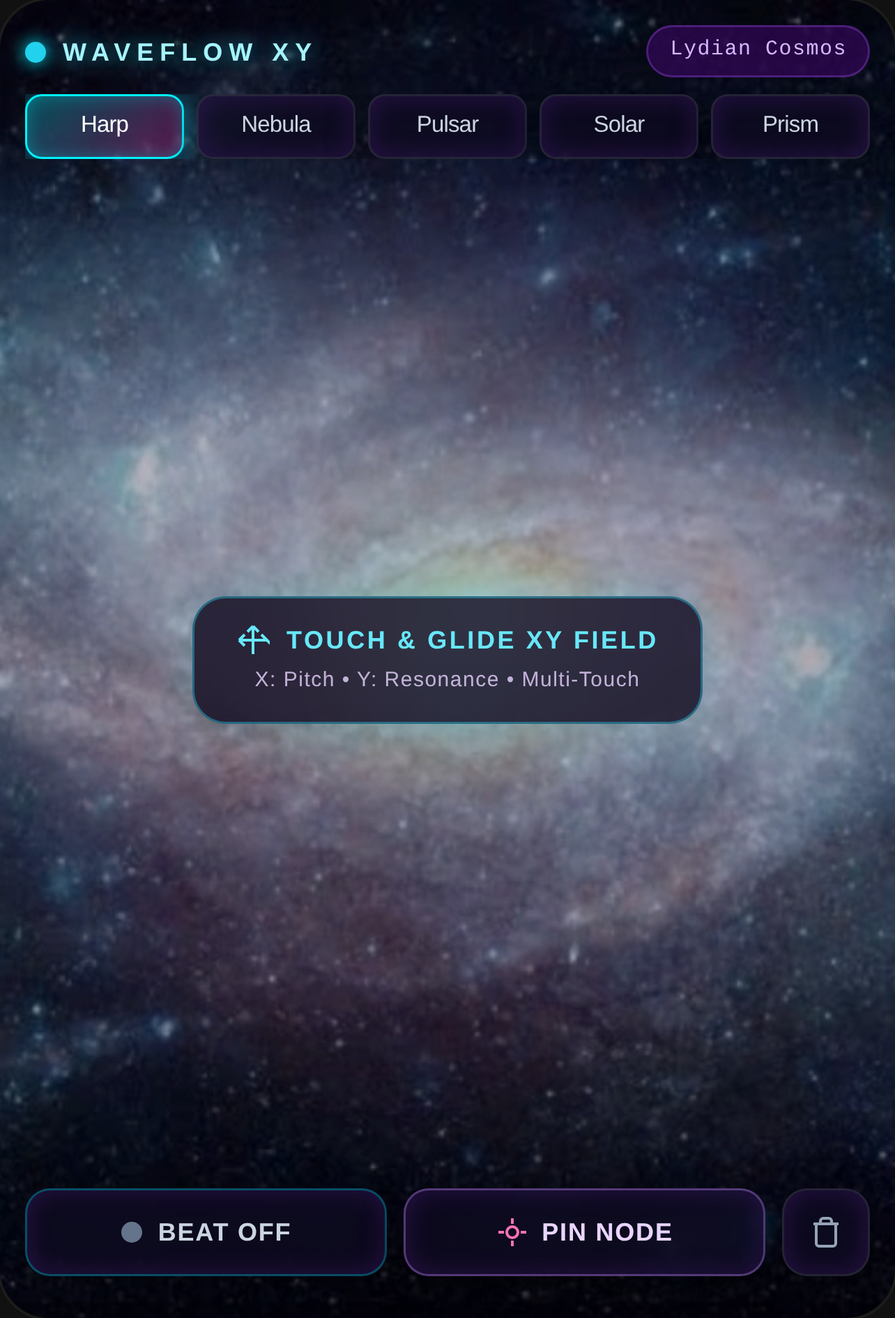 Waveflow XY - Cosmic Soundscape cover