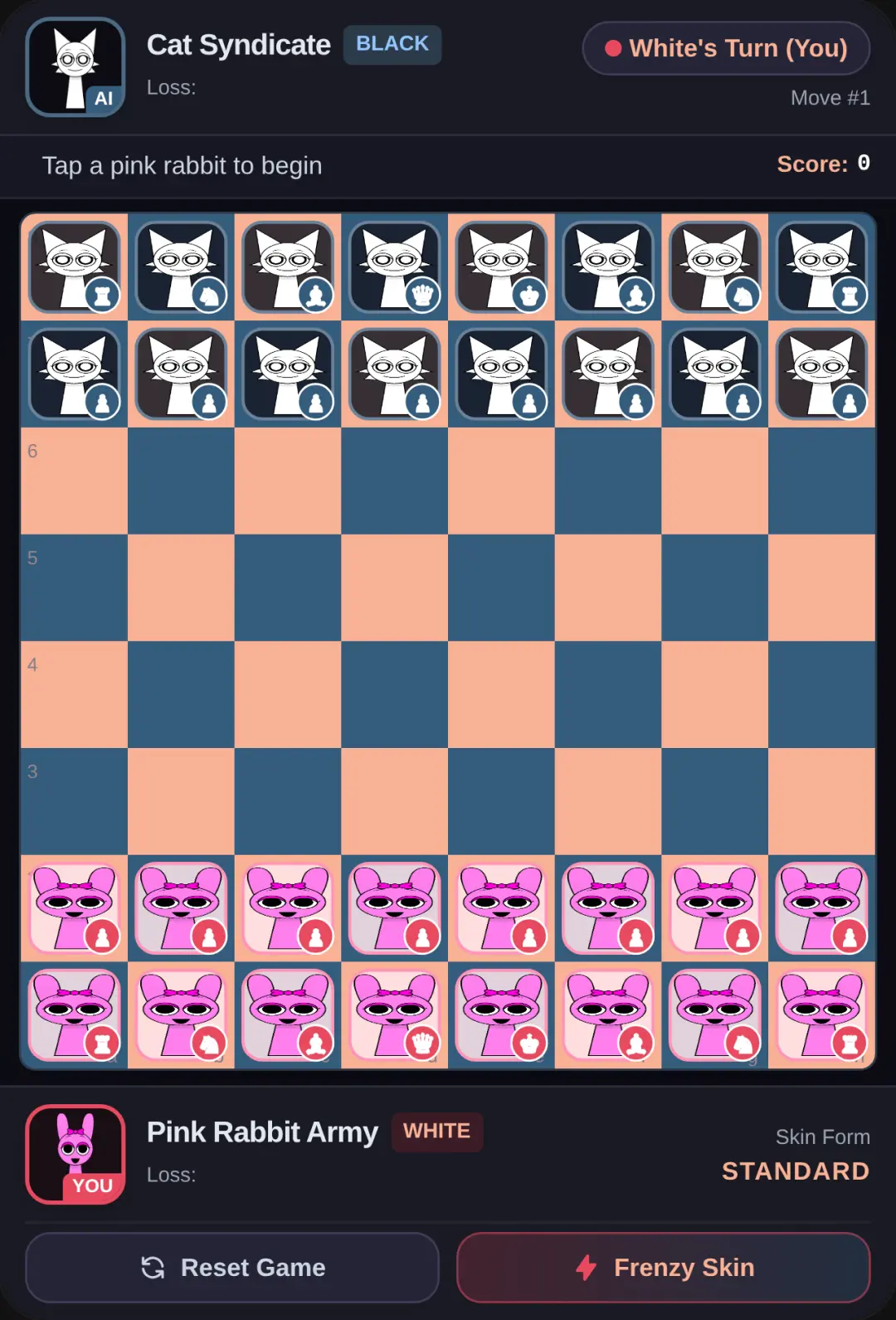 Cartoon Character Chess cover