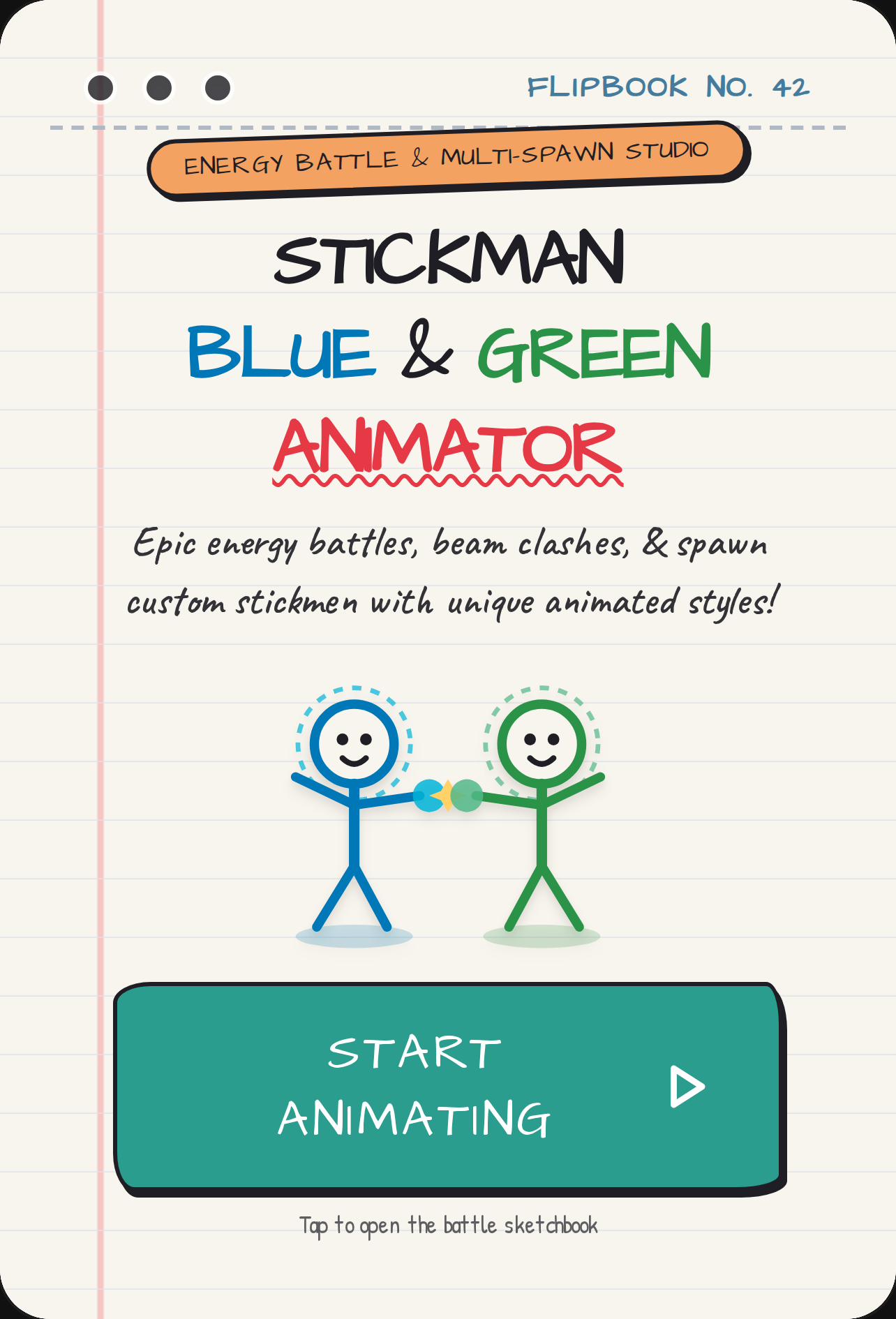 Stickman Animator - Tap to Write cover