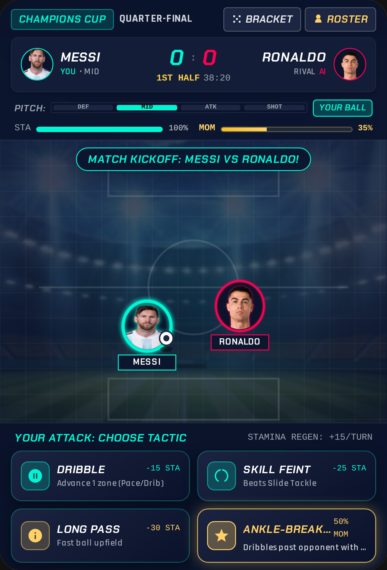 Superstar 1v1 Soccer Champions cover