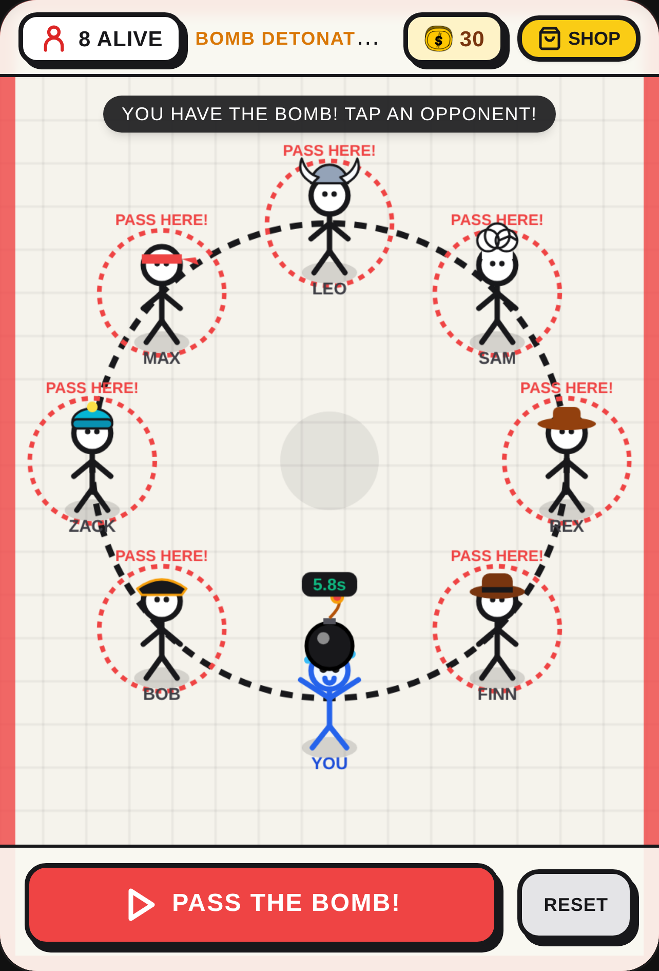 Stickman Bomb Pass cover