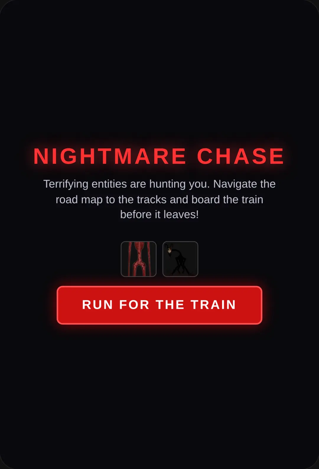 Kevin's escape: two monster chase cover