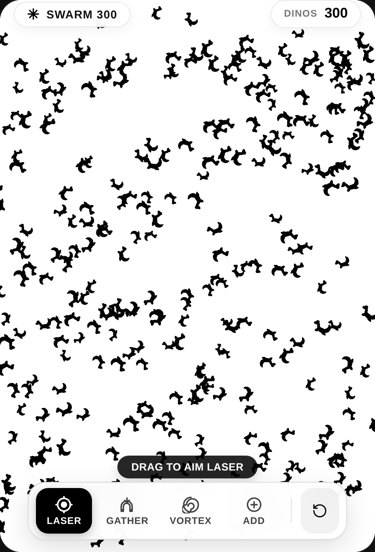 300 Black Dinosaurs Swarm cover