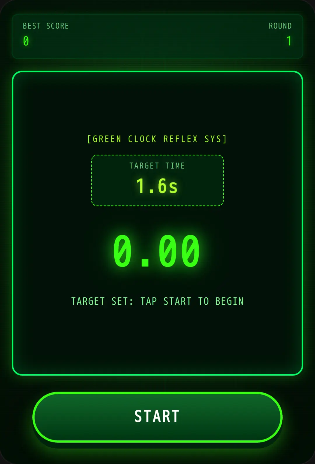Green Screen Clock cover