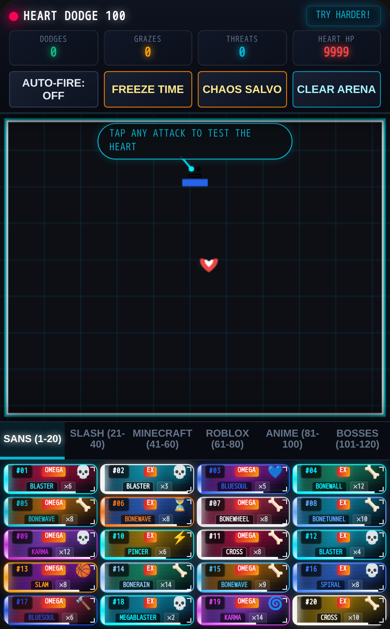 Heart Dodge 120 attack *is possisble to kill the heart* cover