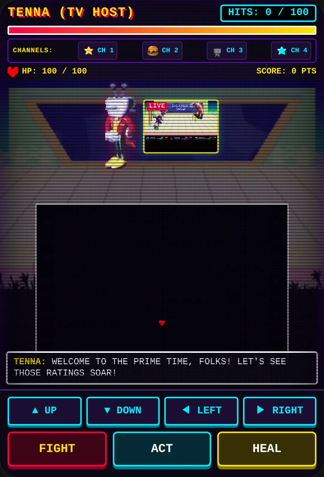 Deltarune Ch.3 - Tenna Boss Fight (Tried my best) cover