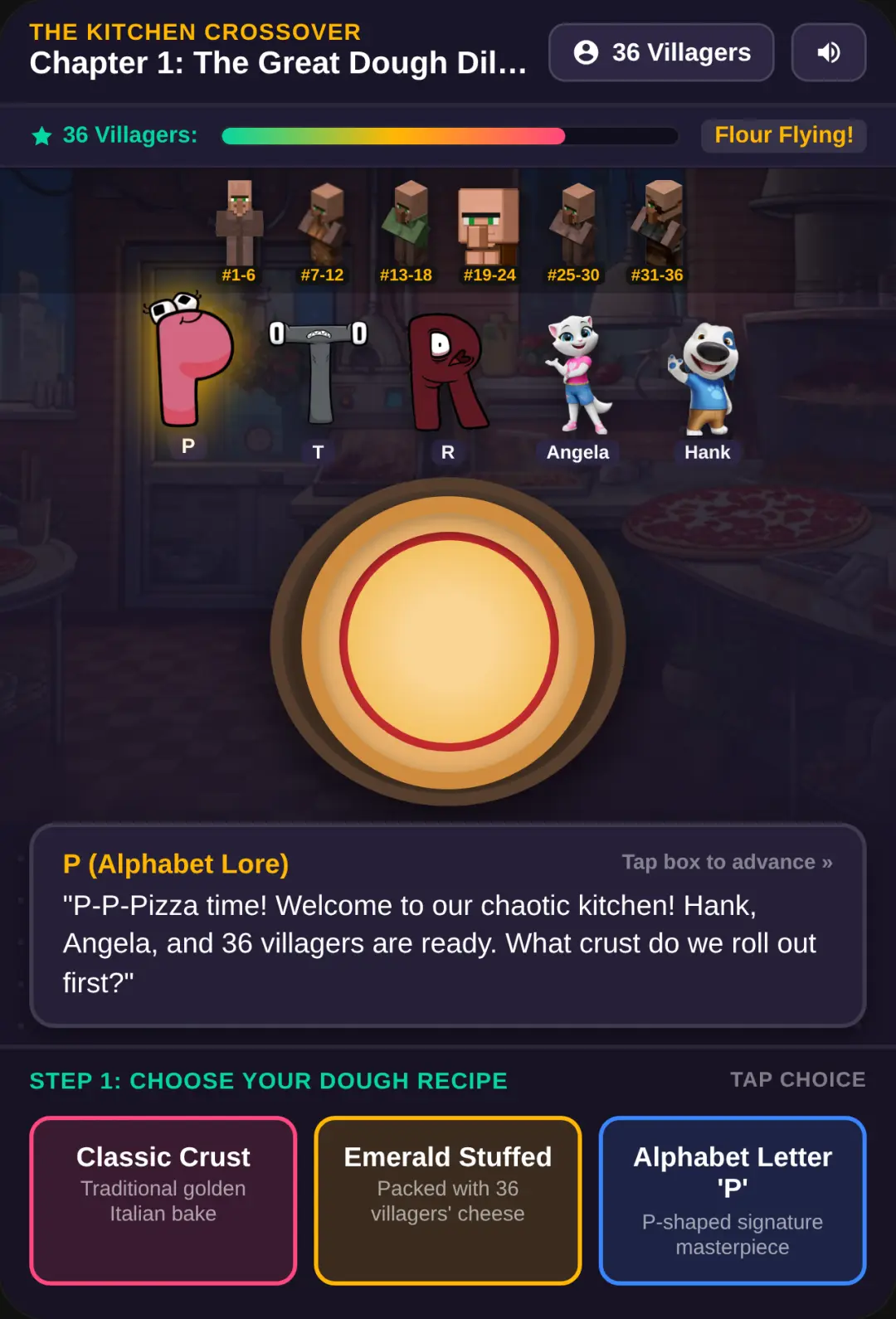 S1 E19 The Ultimate Crossover Pizza Party cover