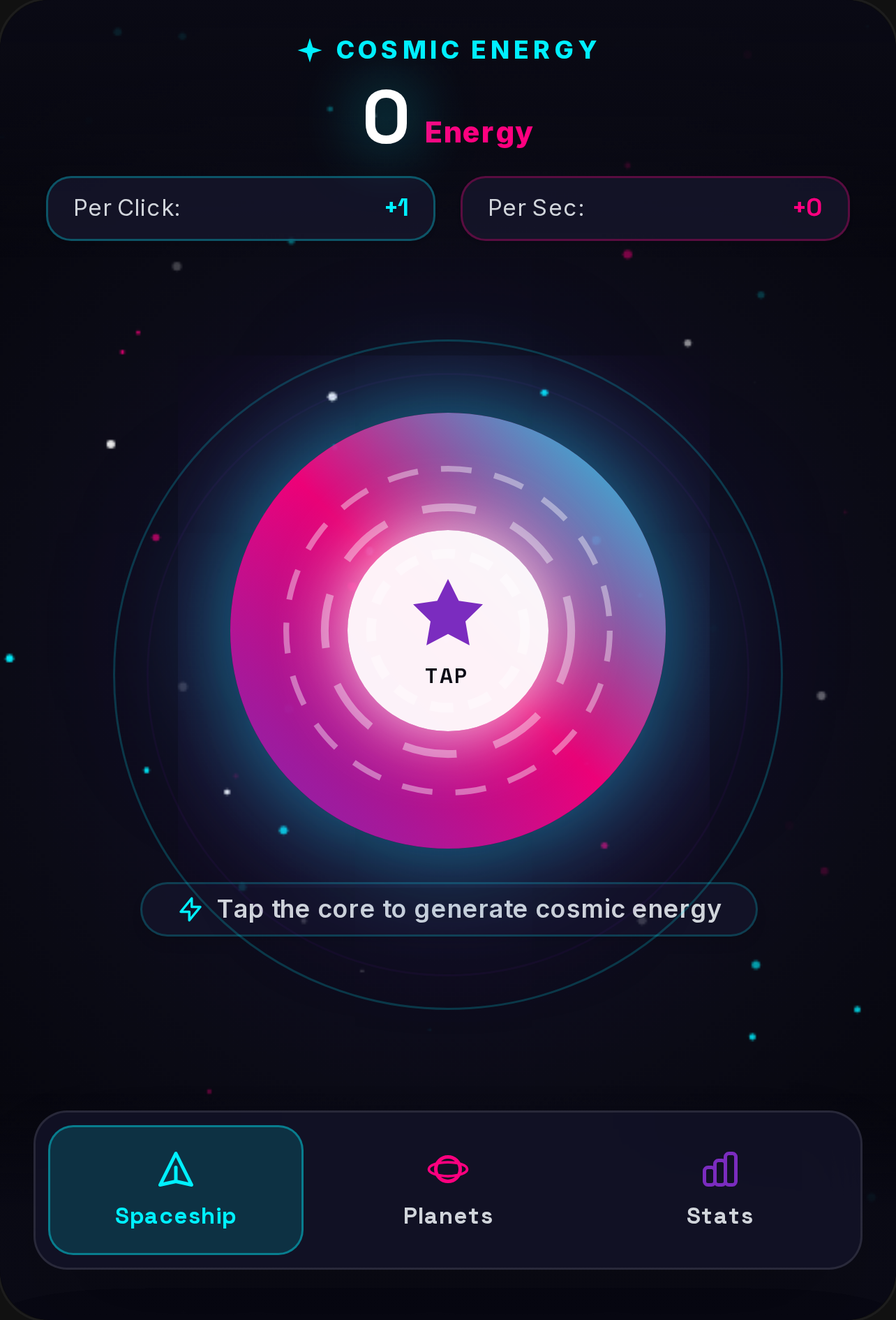 Cosmic Energy · Cosmic Clicker cover