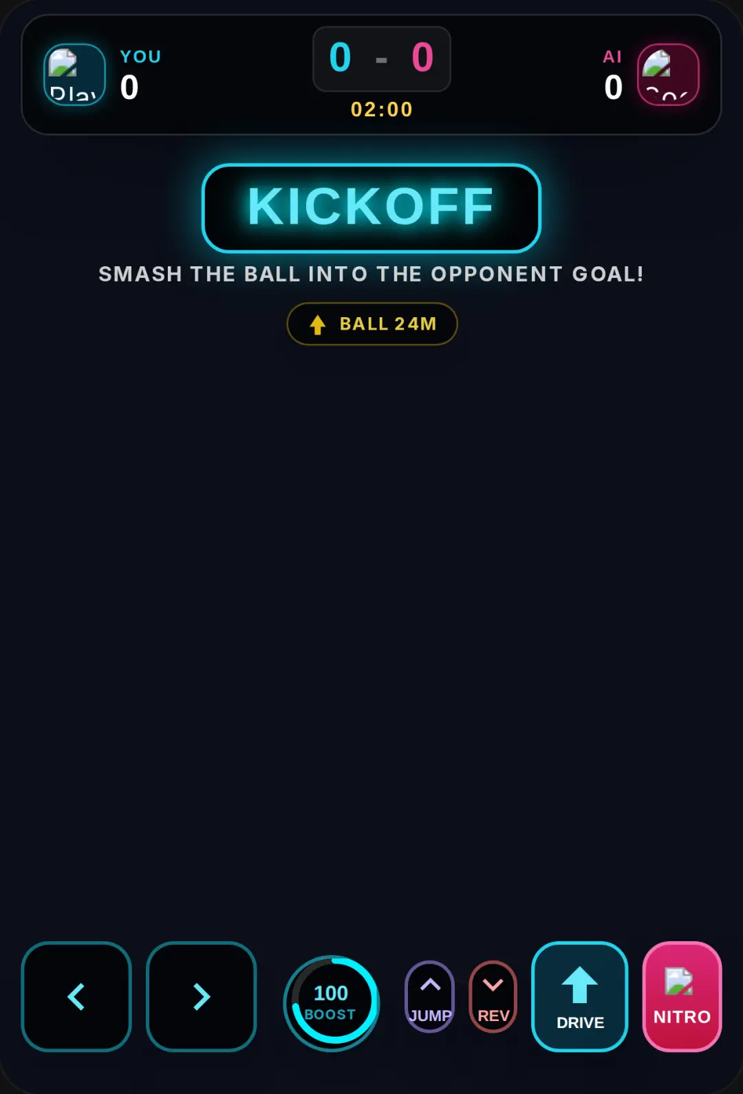 Nitro League - Rocket Car Soccer cover