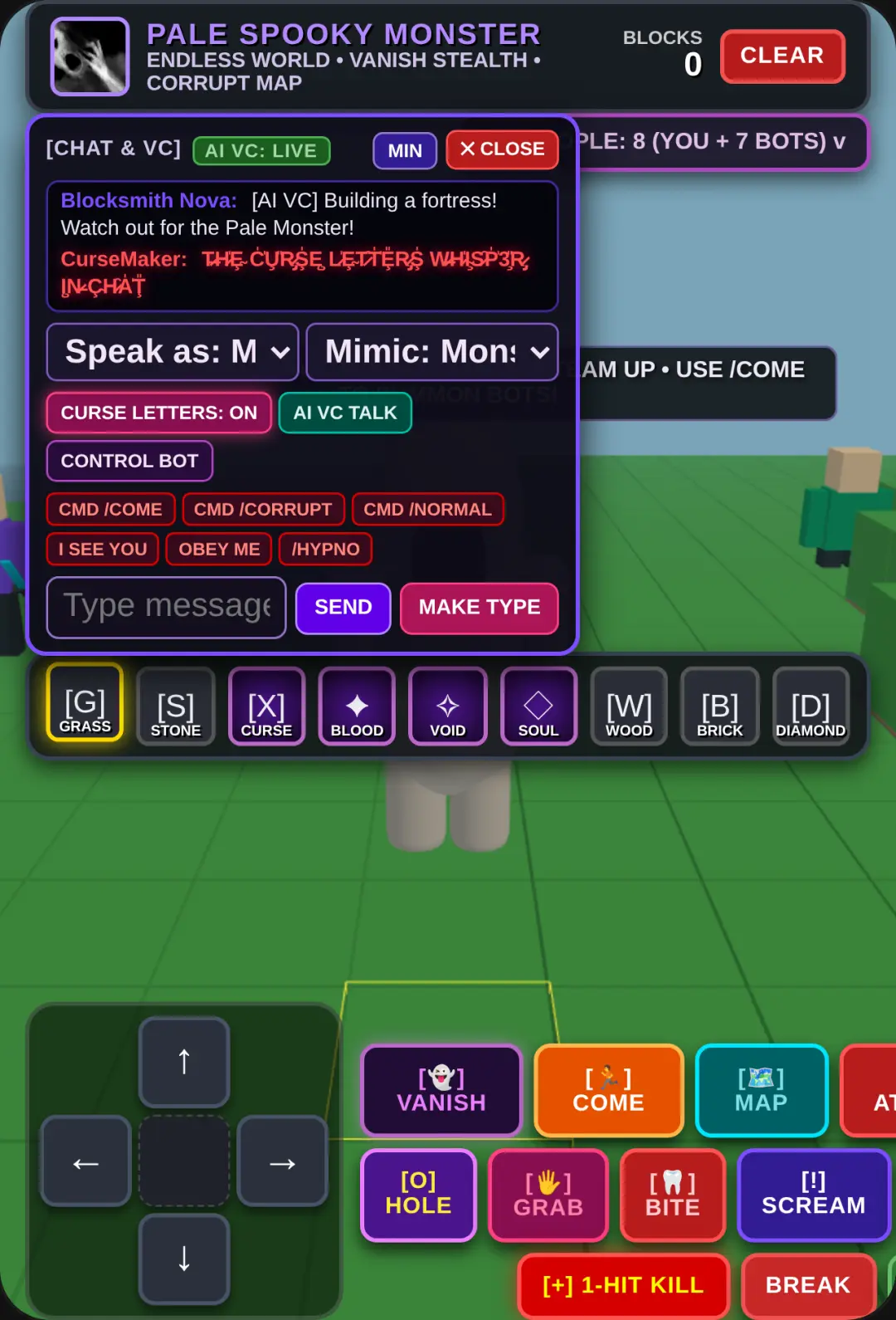 Minecraft pale monster world cover