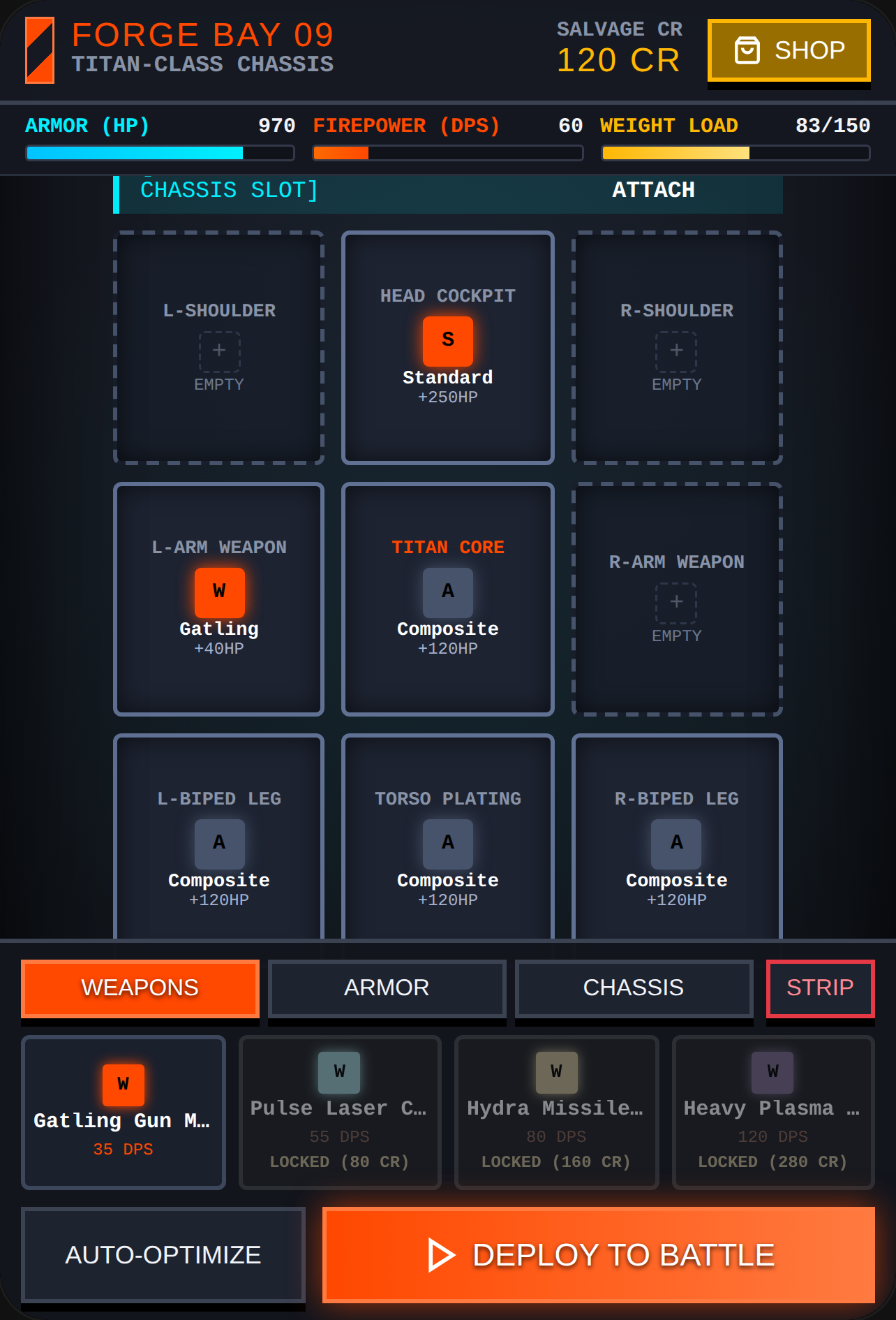 TITAN RIG MECH FORGE cover