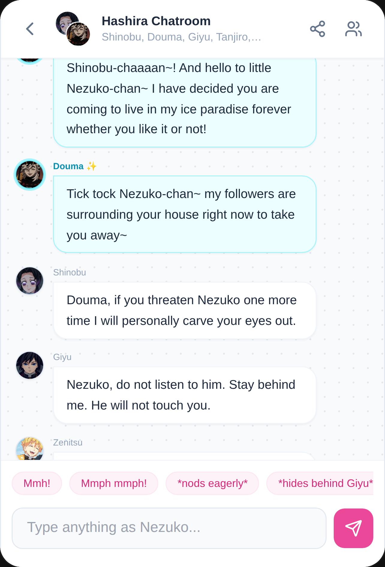 Hashira GC: Douma invades!! cover