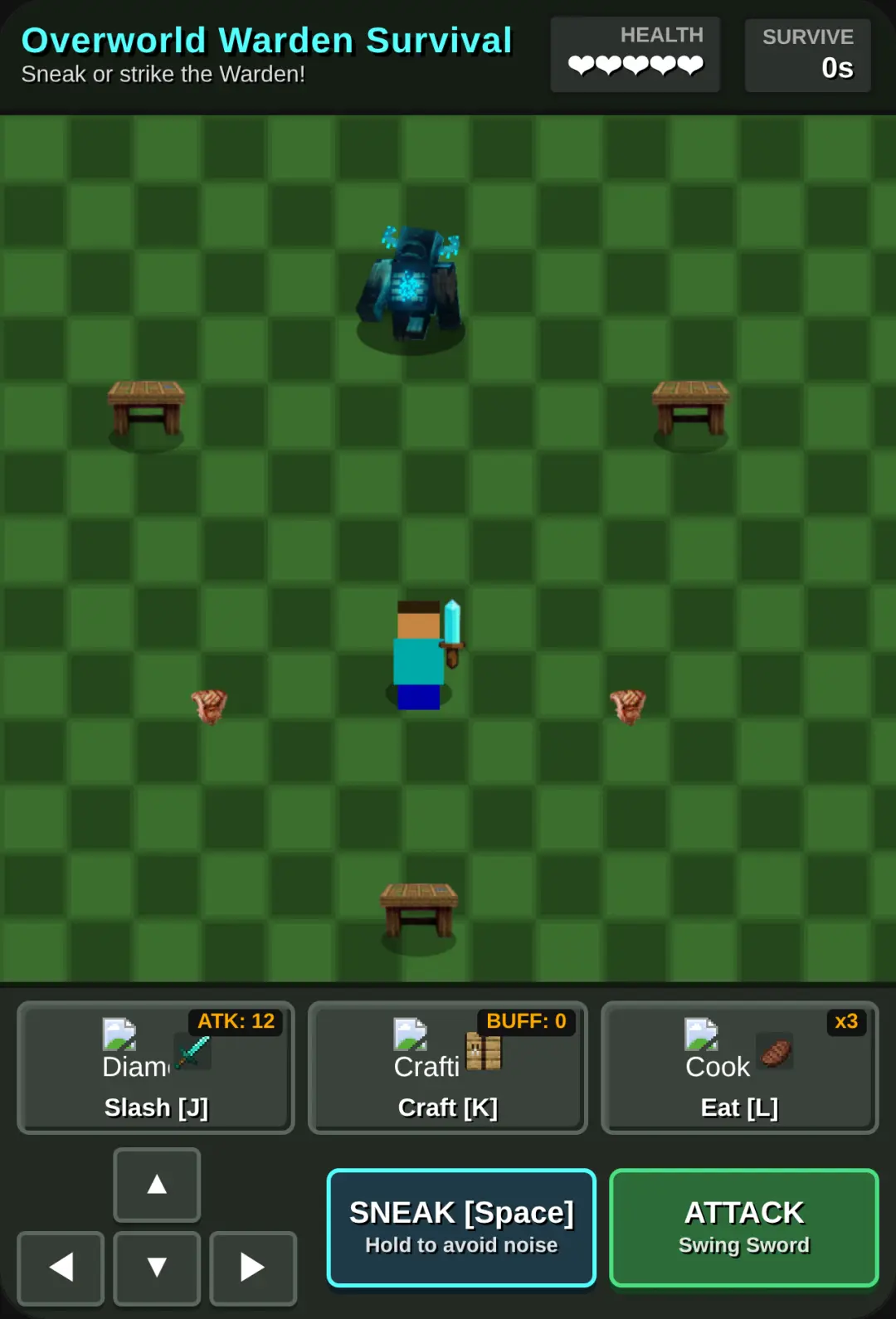 Overworld Warden Survival cover