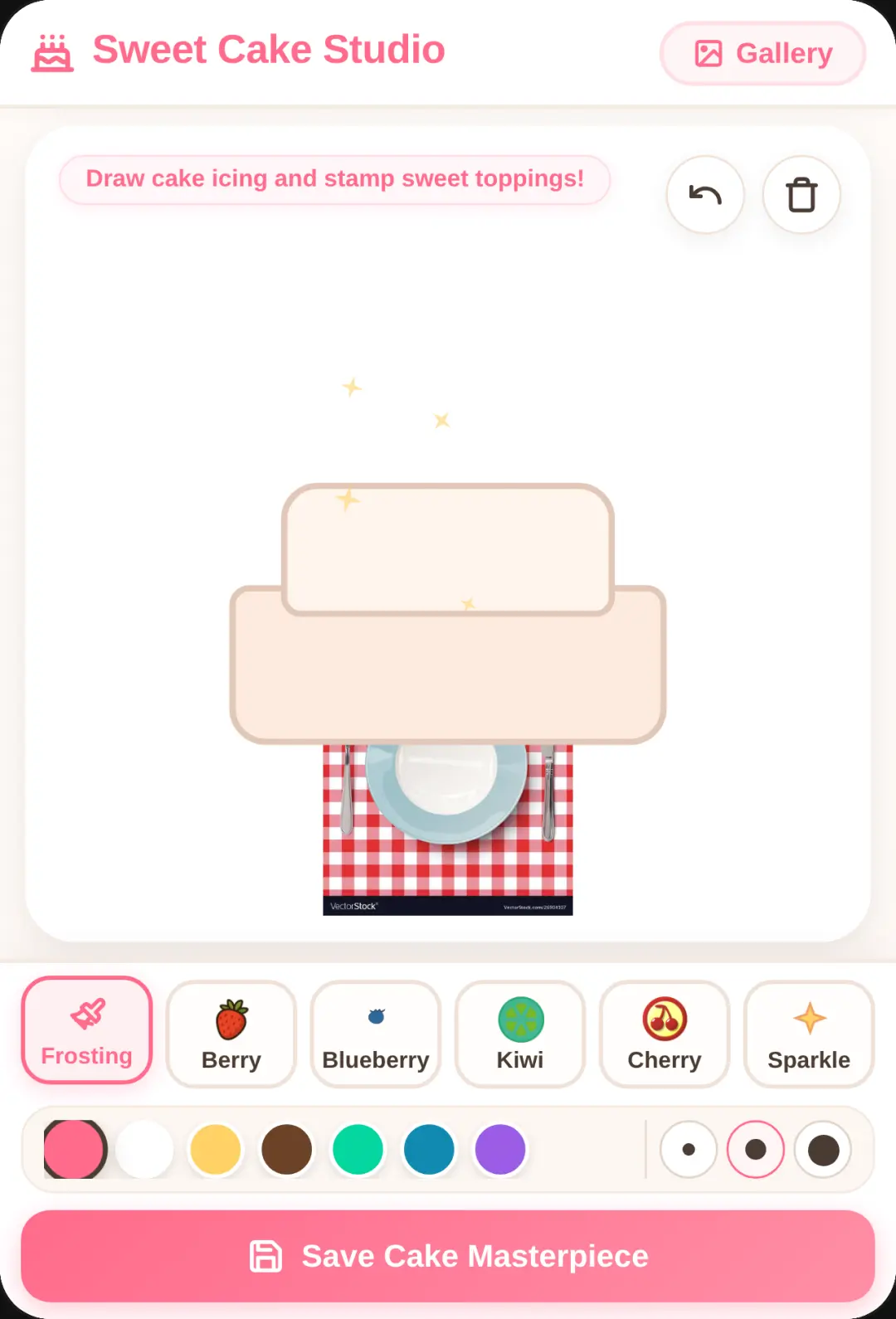 Cake Drawing and Decoration Studio cover