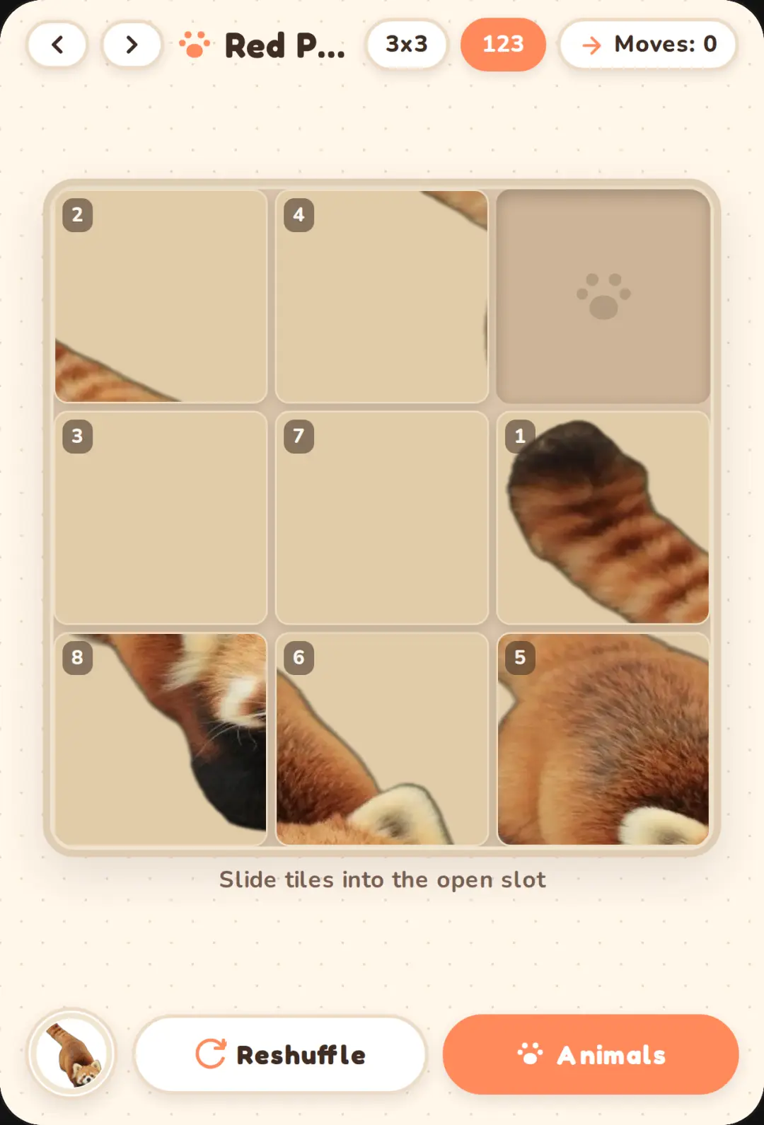 Paws & Puzzles - Cozy Animal Slide cover