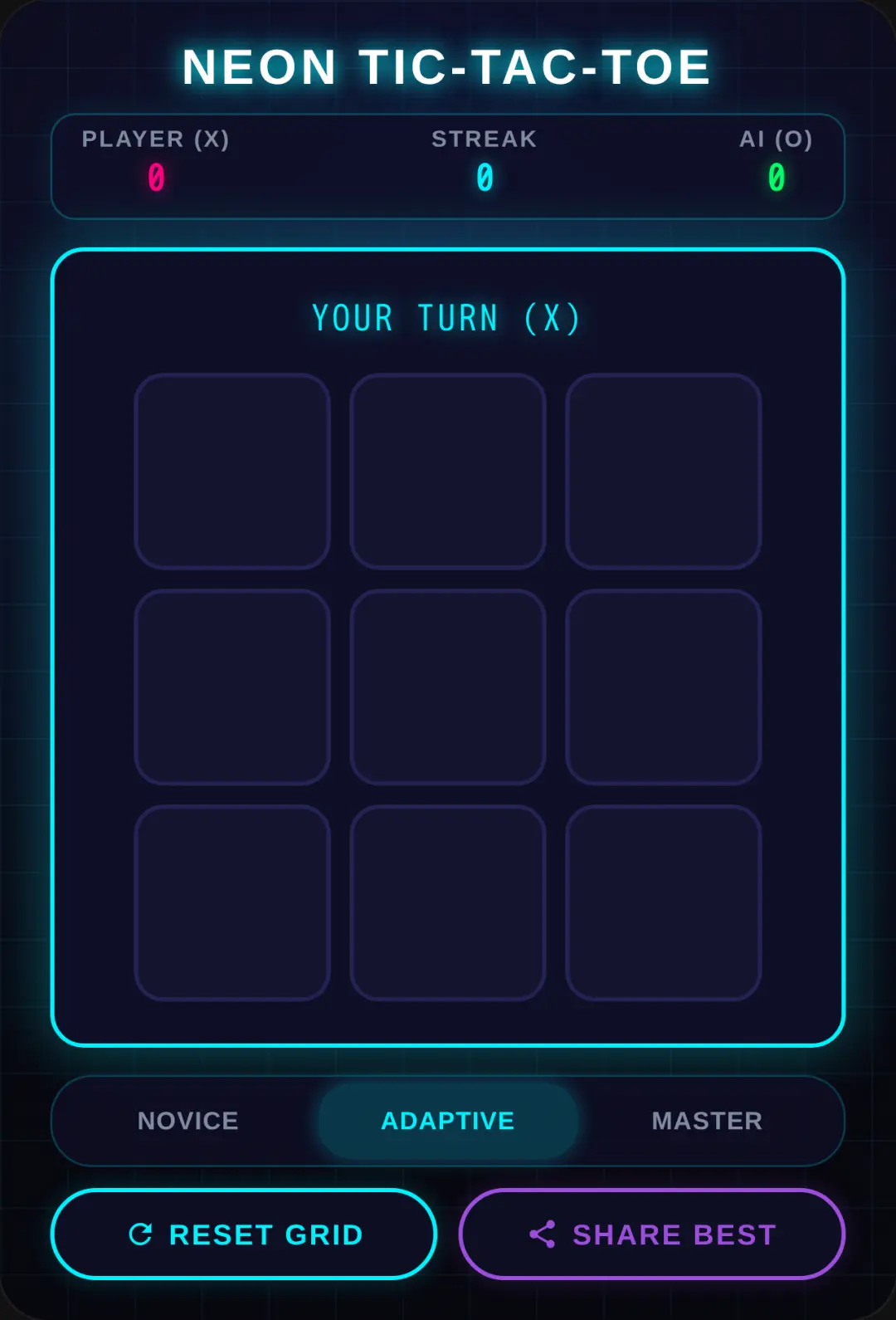 Tic-Tac-Toe cover