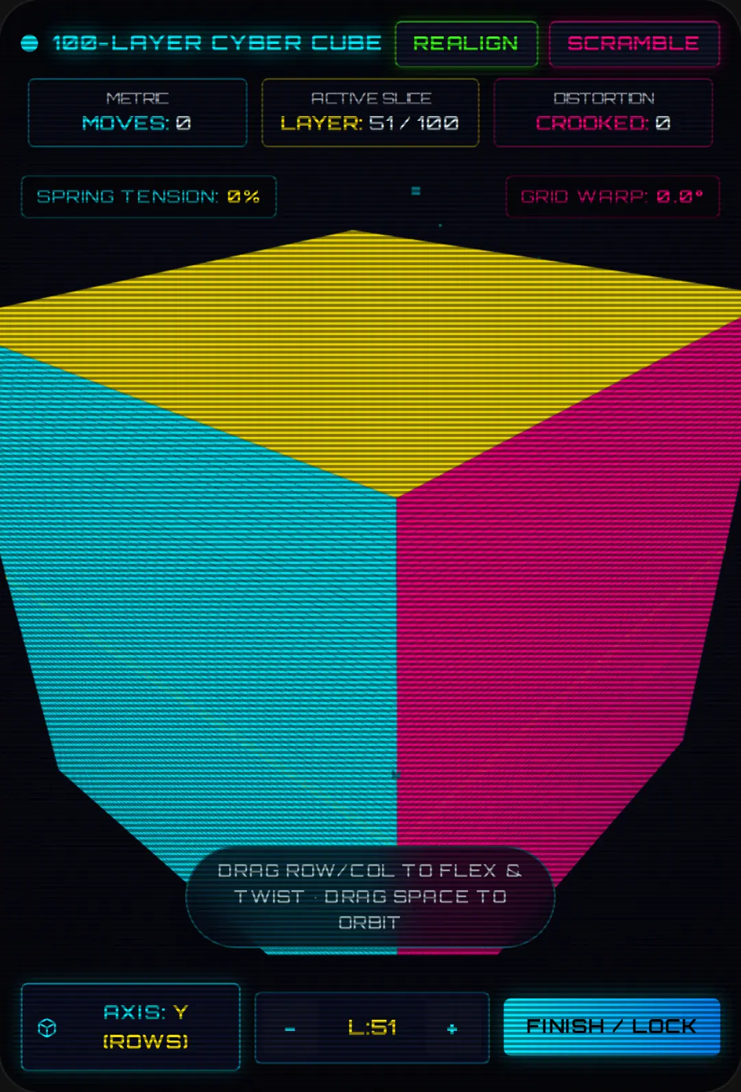 100-Layer Cyber Cube cover
